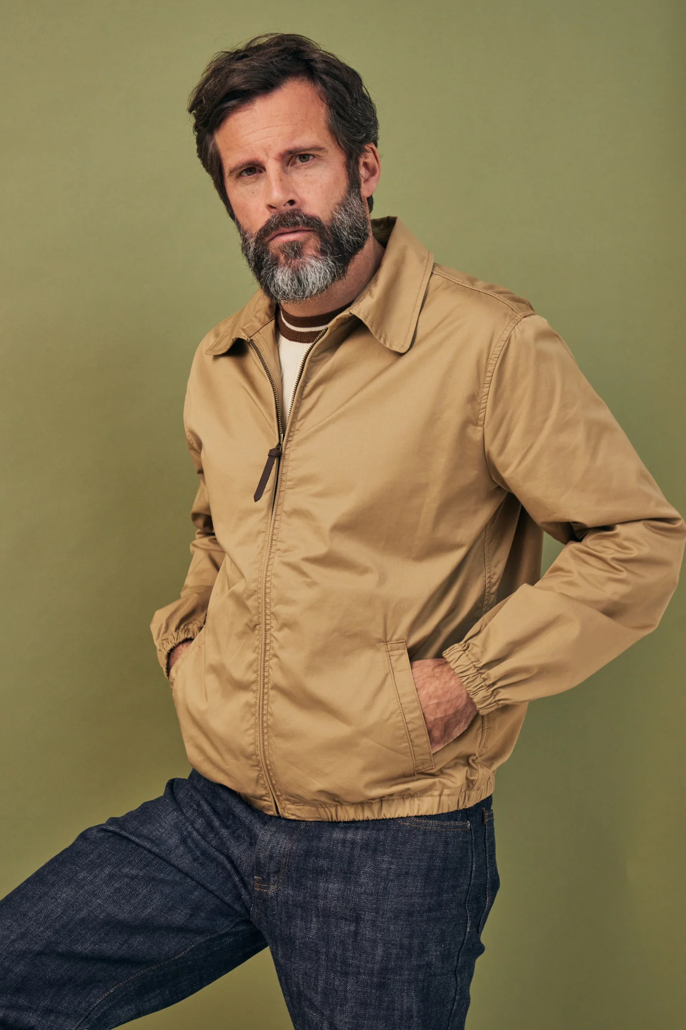 Blouson Le British - Beige - Image 6
