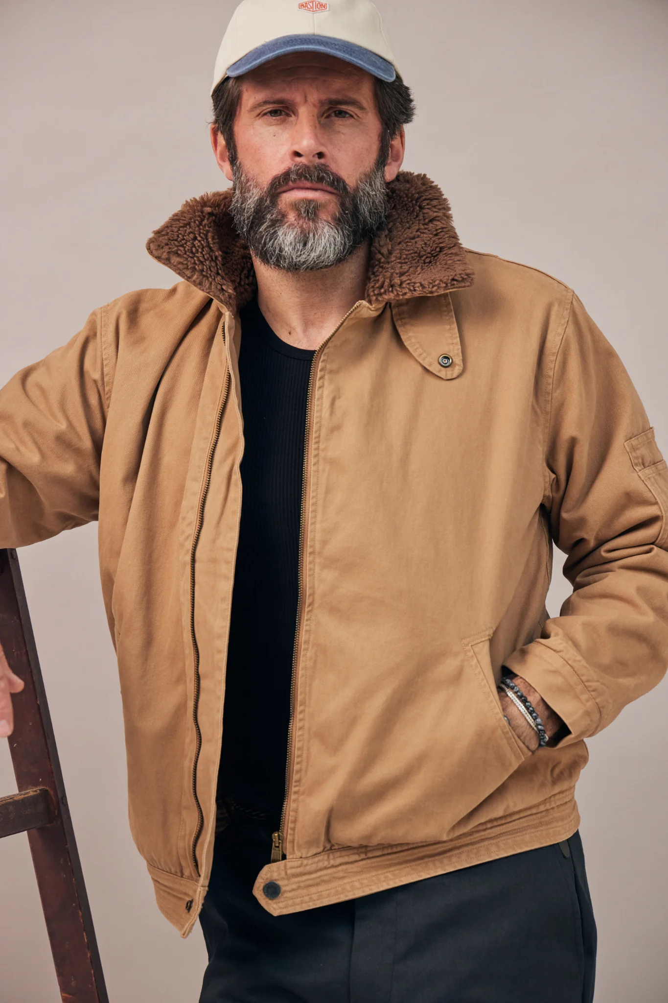 Blouson Le Minéral - Beige - Image 2