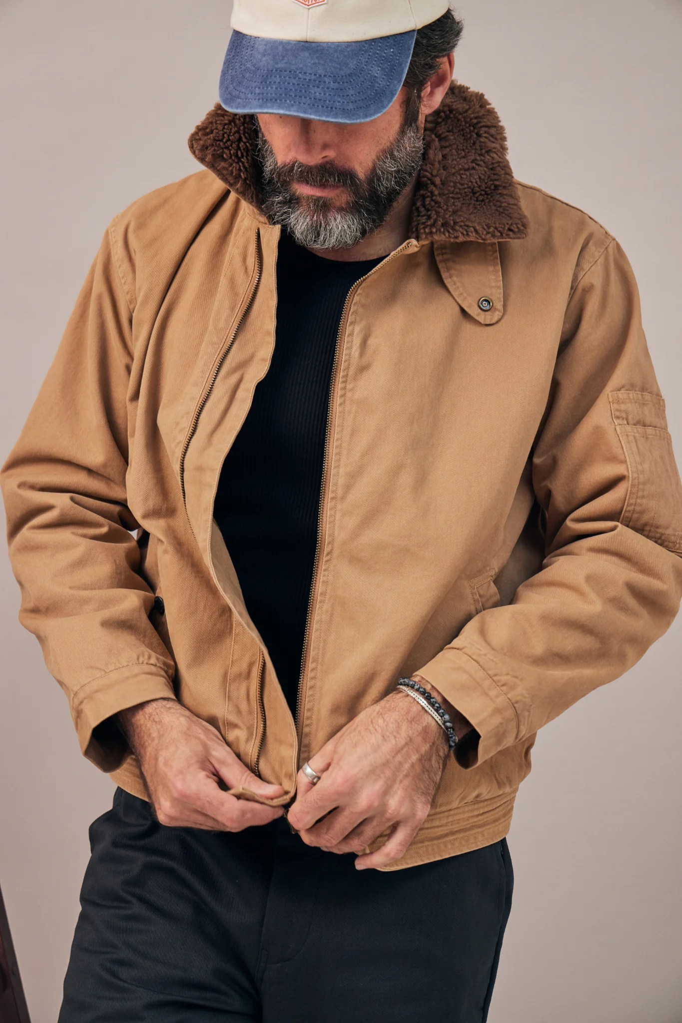 Blouson Le Minéral - Beige - Image 4