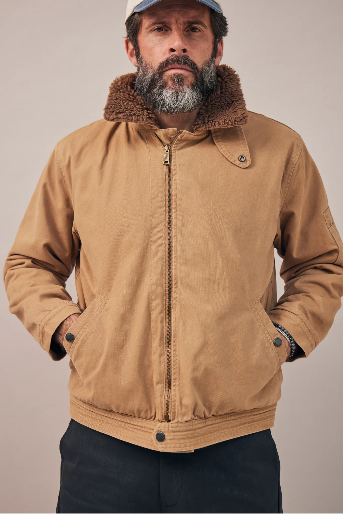 Blouson Le Minéral - Beige - Image 5