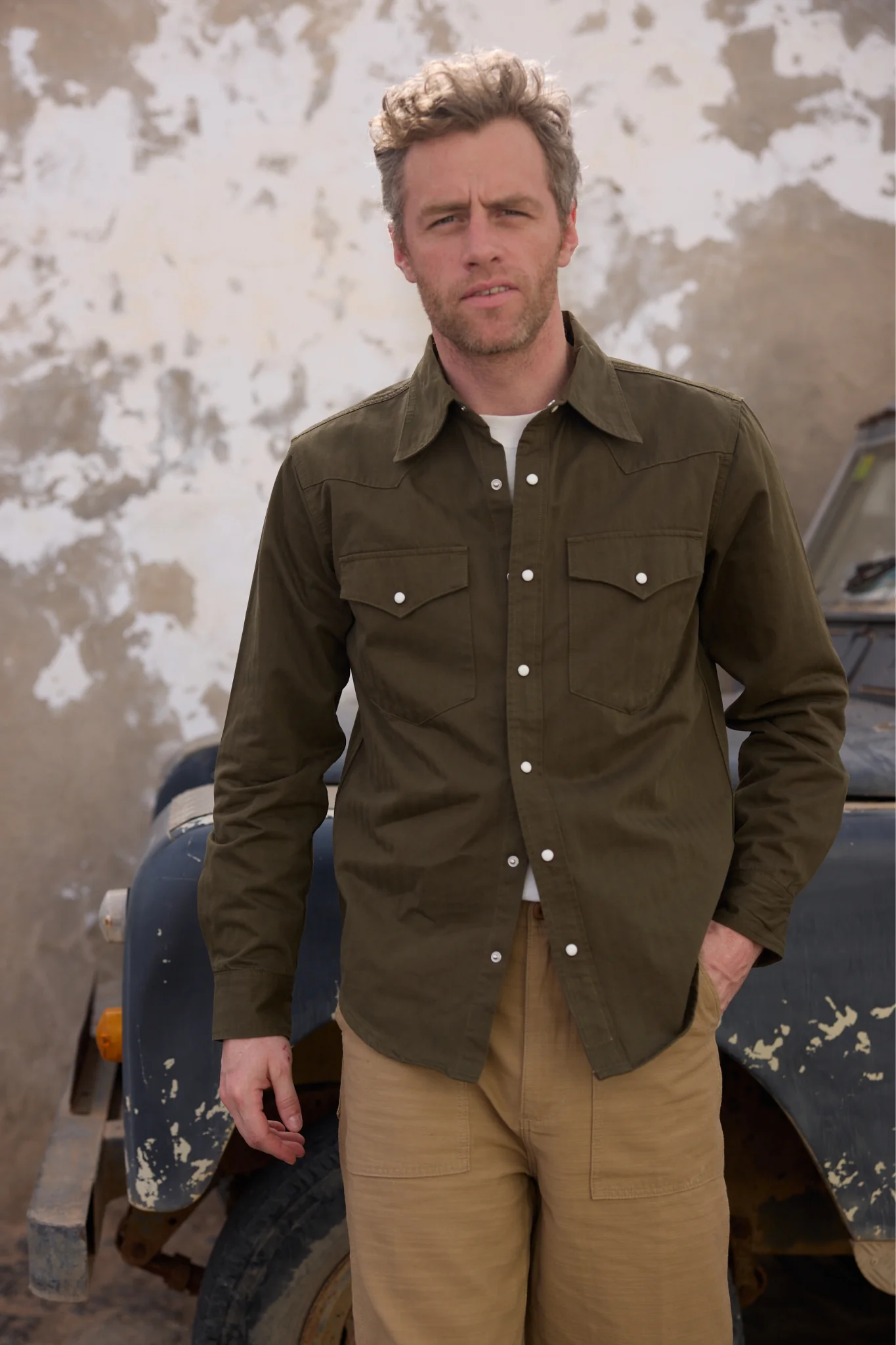 Chemise Le Cavalier - kaki - Image 2