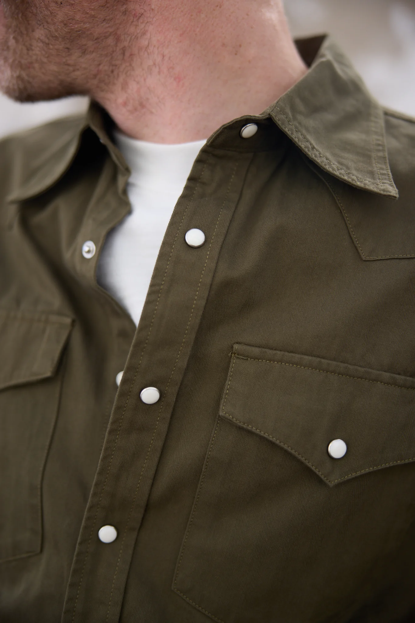 Chemise Le Cavalier - kaki - Image 6