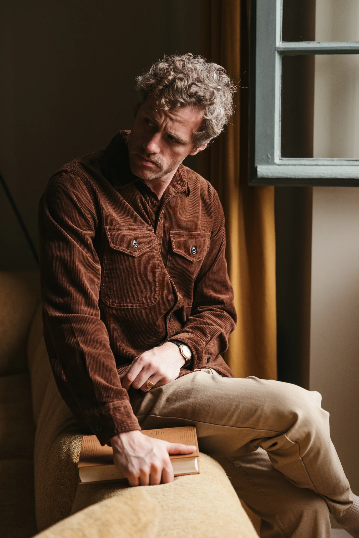 Chemise Le Caviste - marron - Image 3