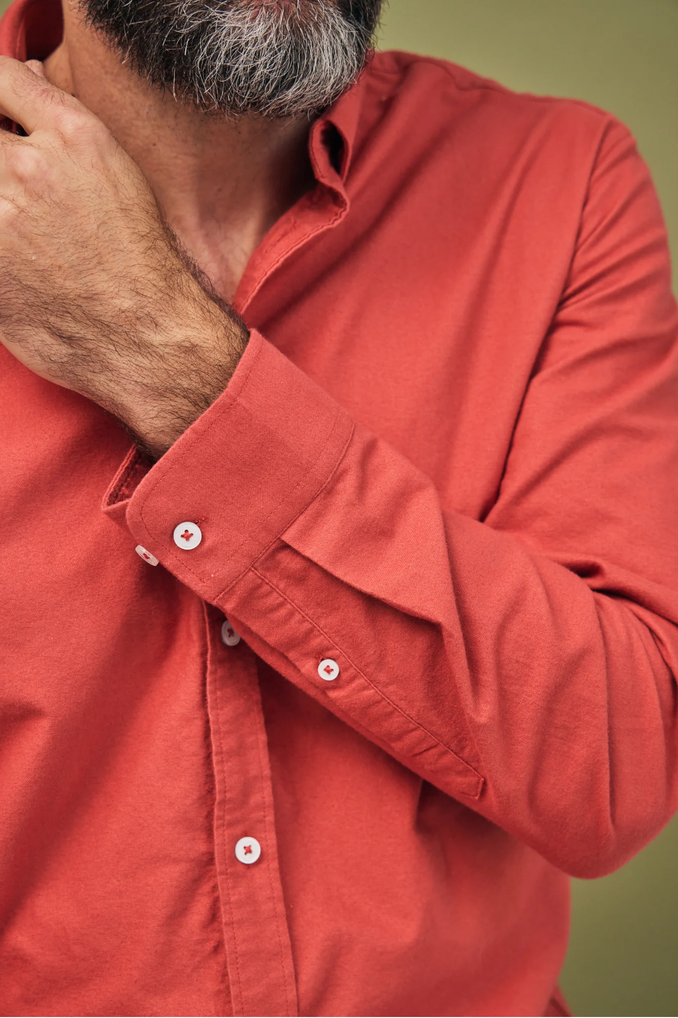 Chemise Le Connétable - Corail - Image 3