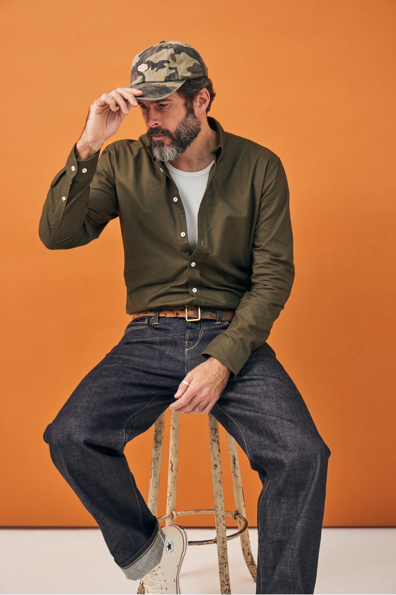 Chemise Le Connétable - Military green - Image 6