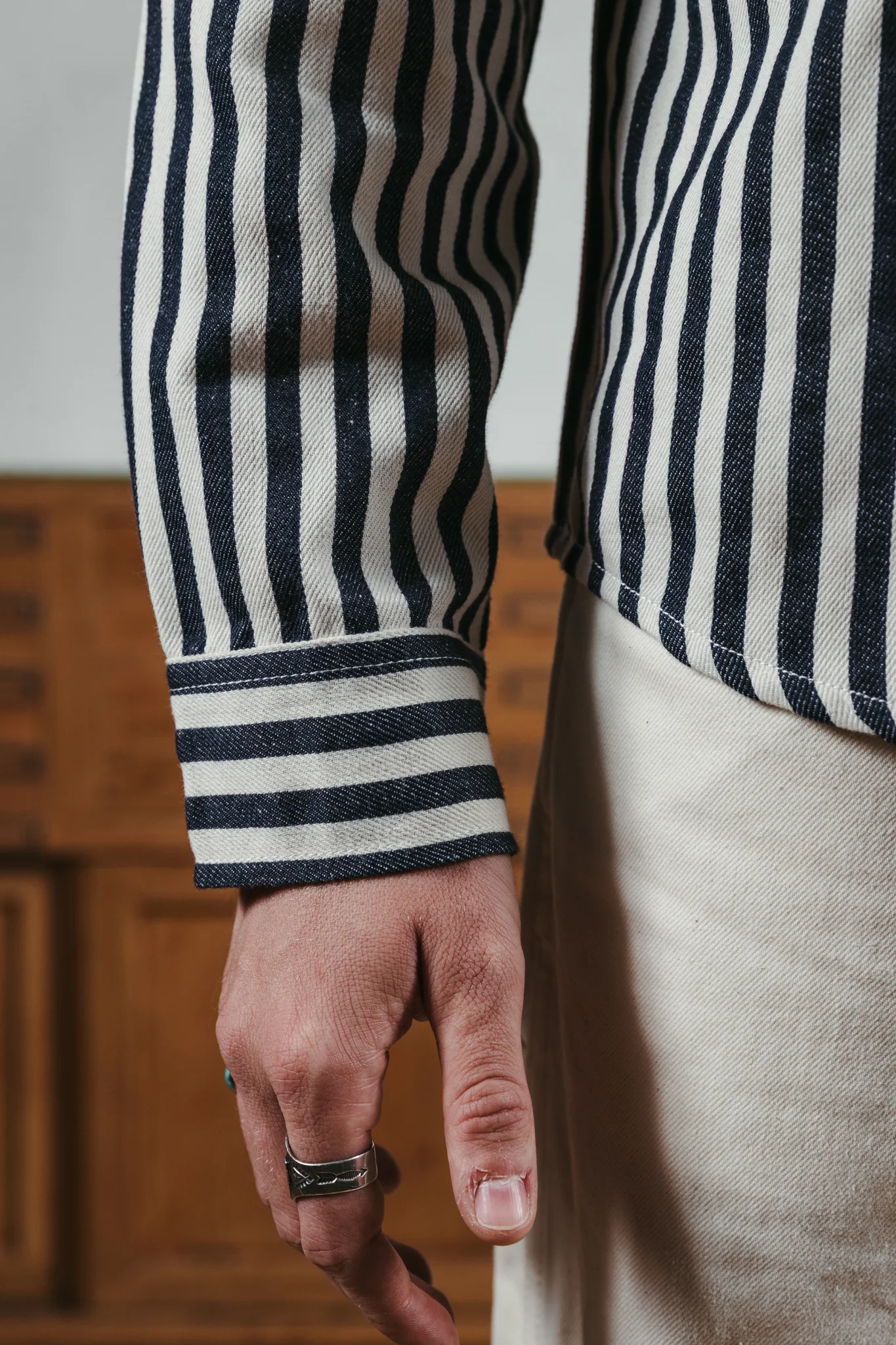 Chemise Le Courageux - Bleu - Image 4