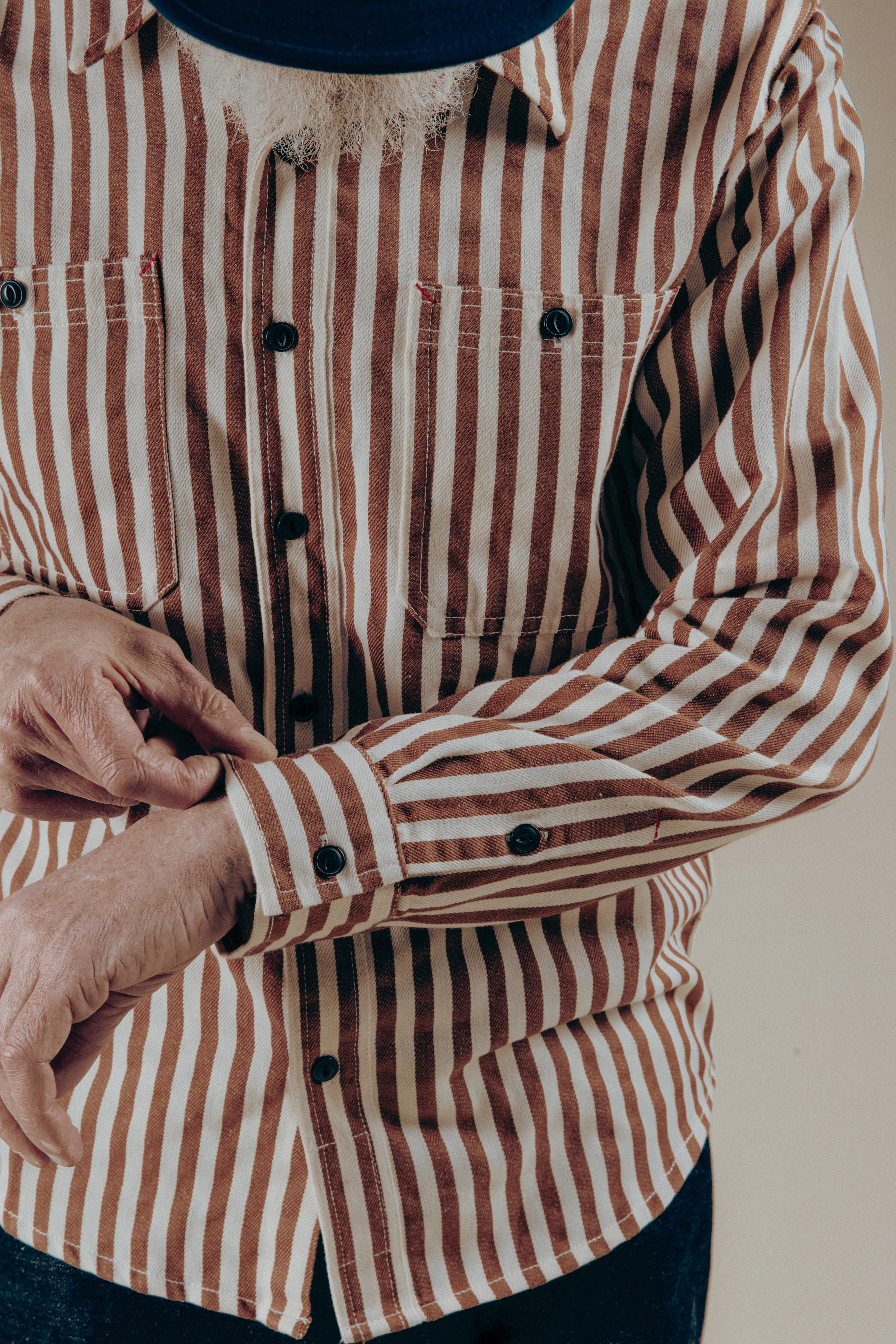 Chemise Le Courageux - Brun - Image 4