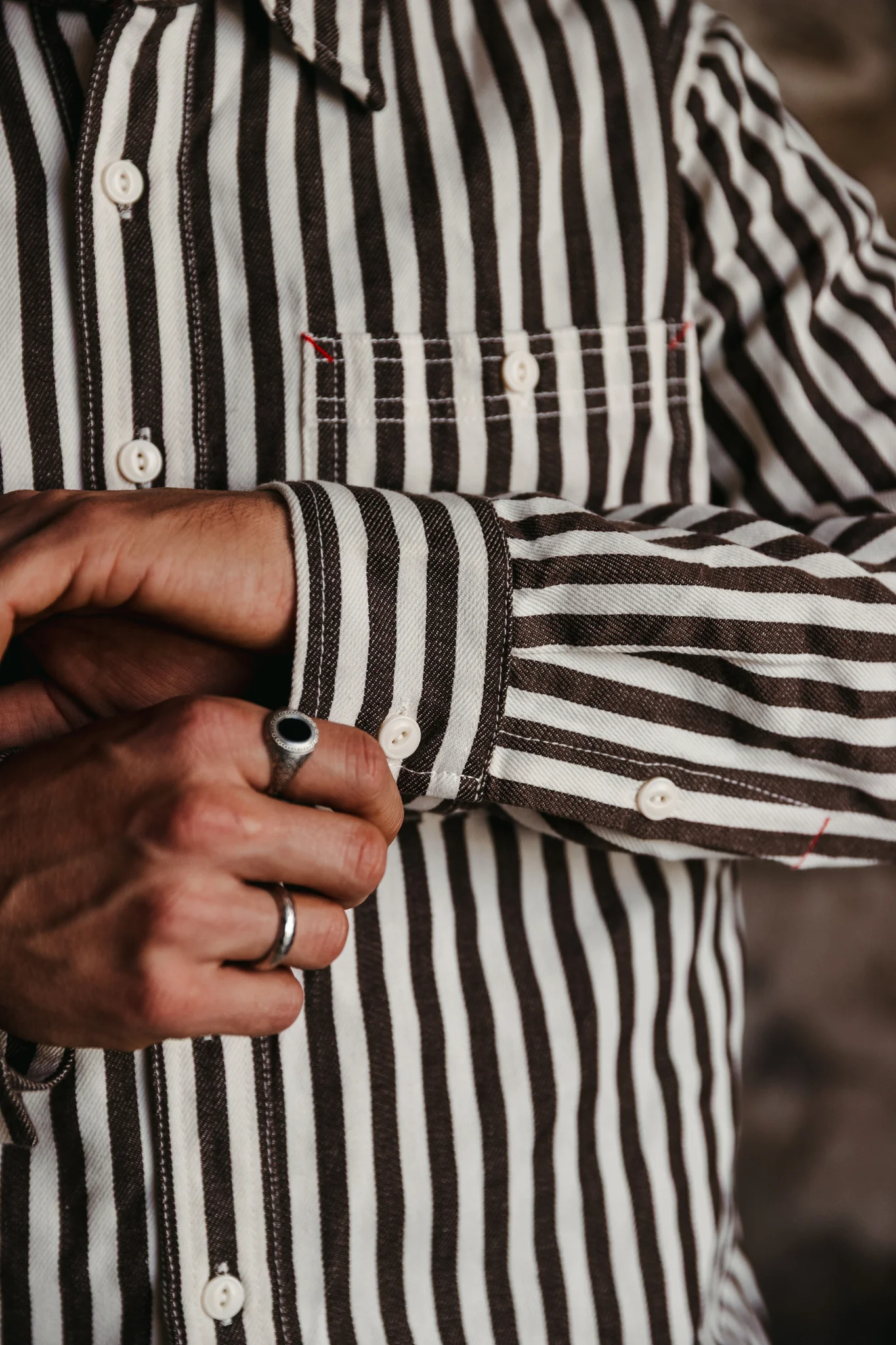 Chemise Le Courageux - Gris - Image 3