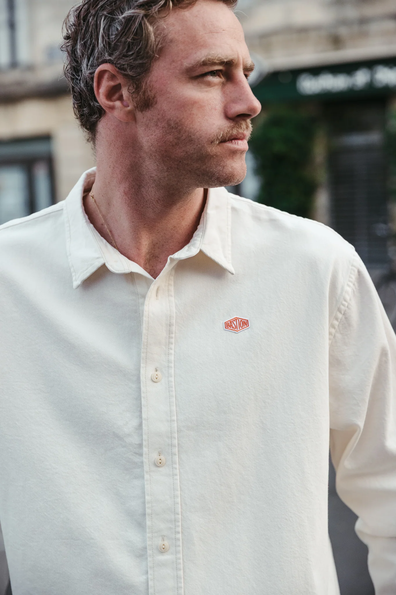 Chemise Le Menuisier - Écru - Image 3