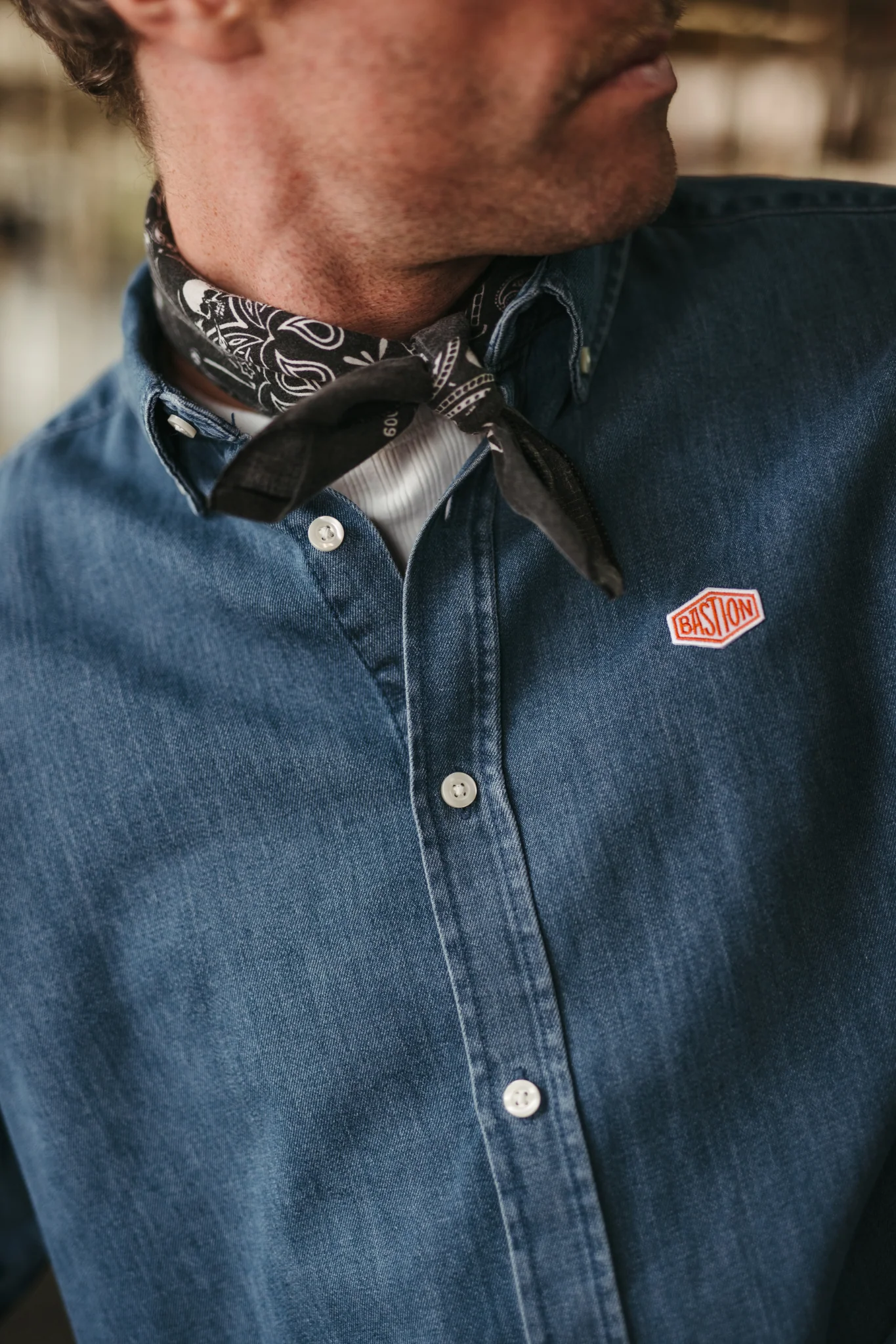 Chemise Le Sculpteur - Dark denim - Image 4