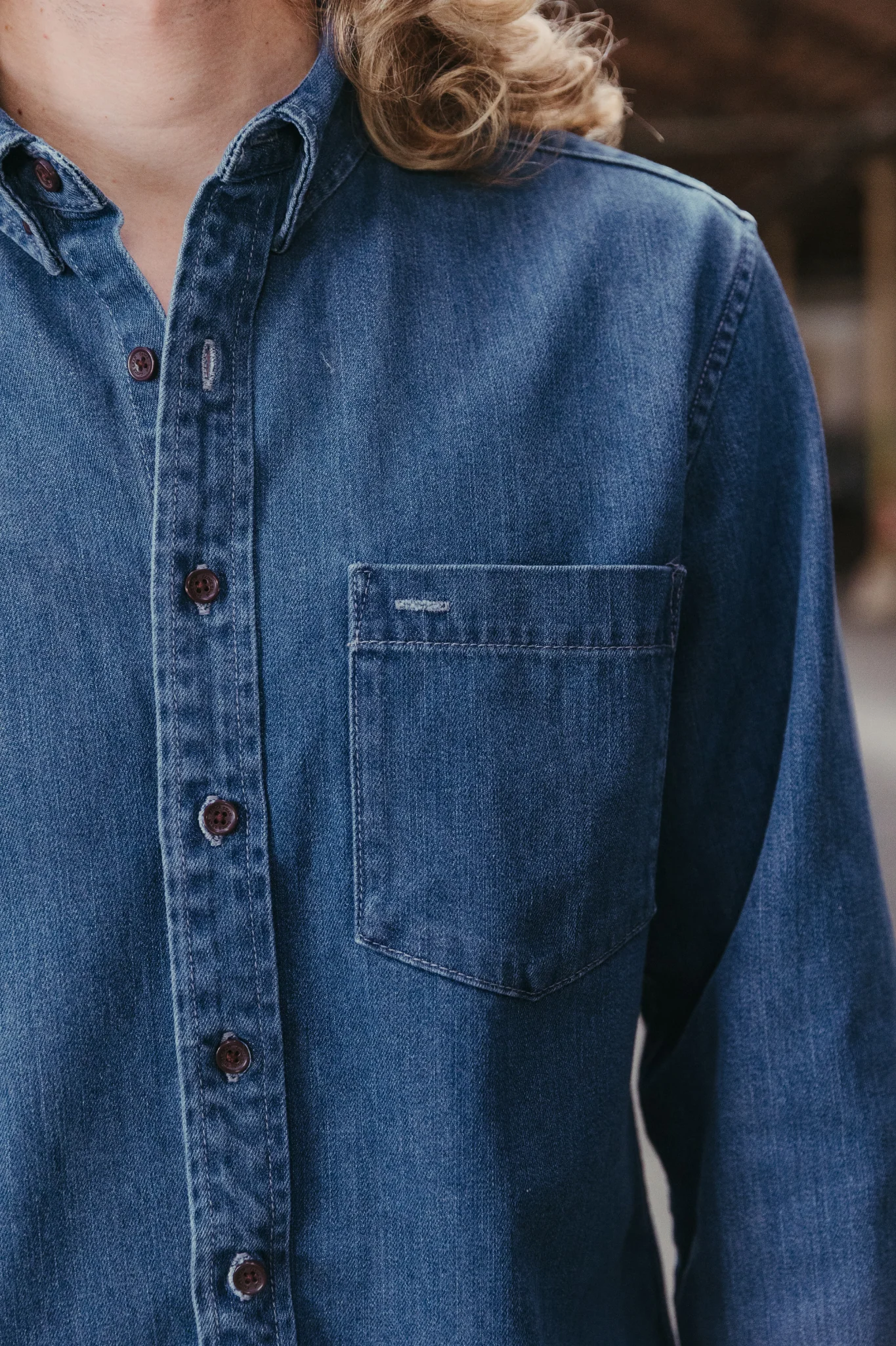 Chemise Le Vigoureux - dark blue - Image 2