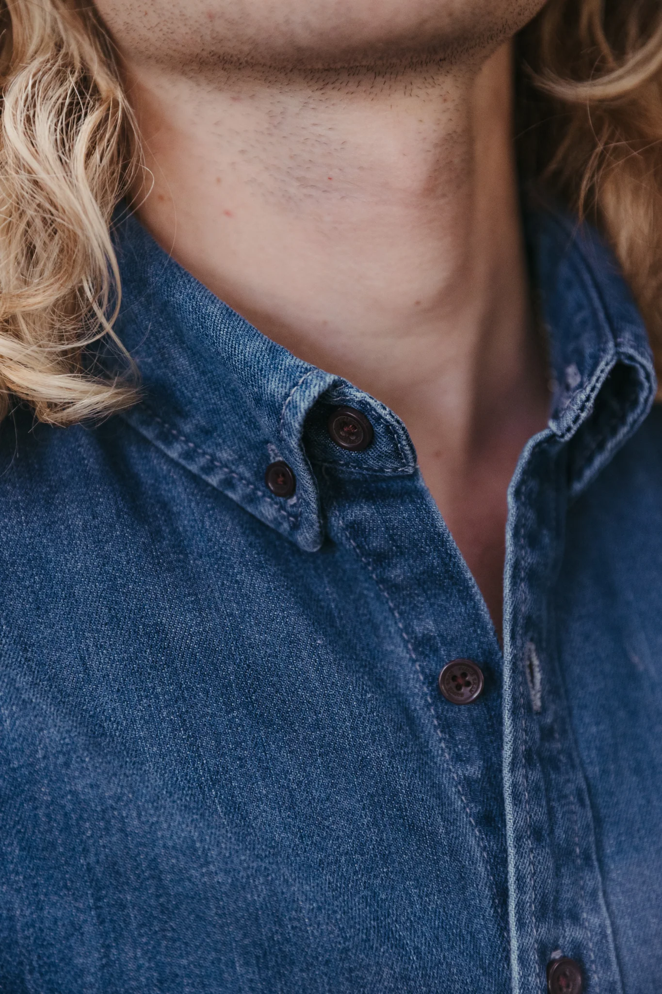 Chemise Le Vigoureux - dark blue - Image 3