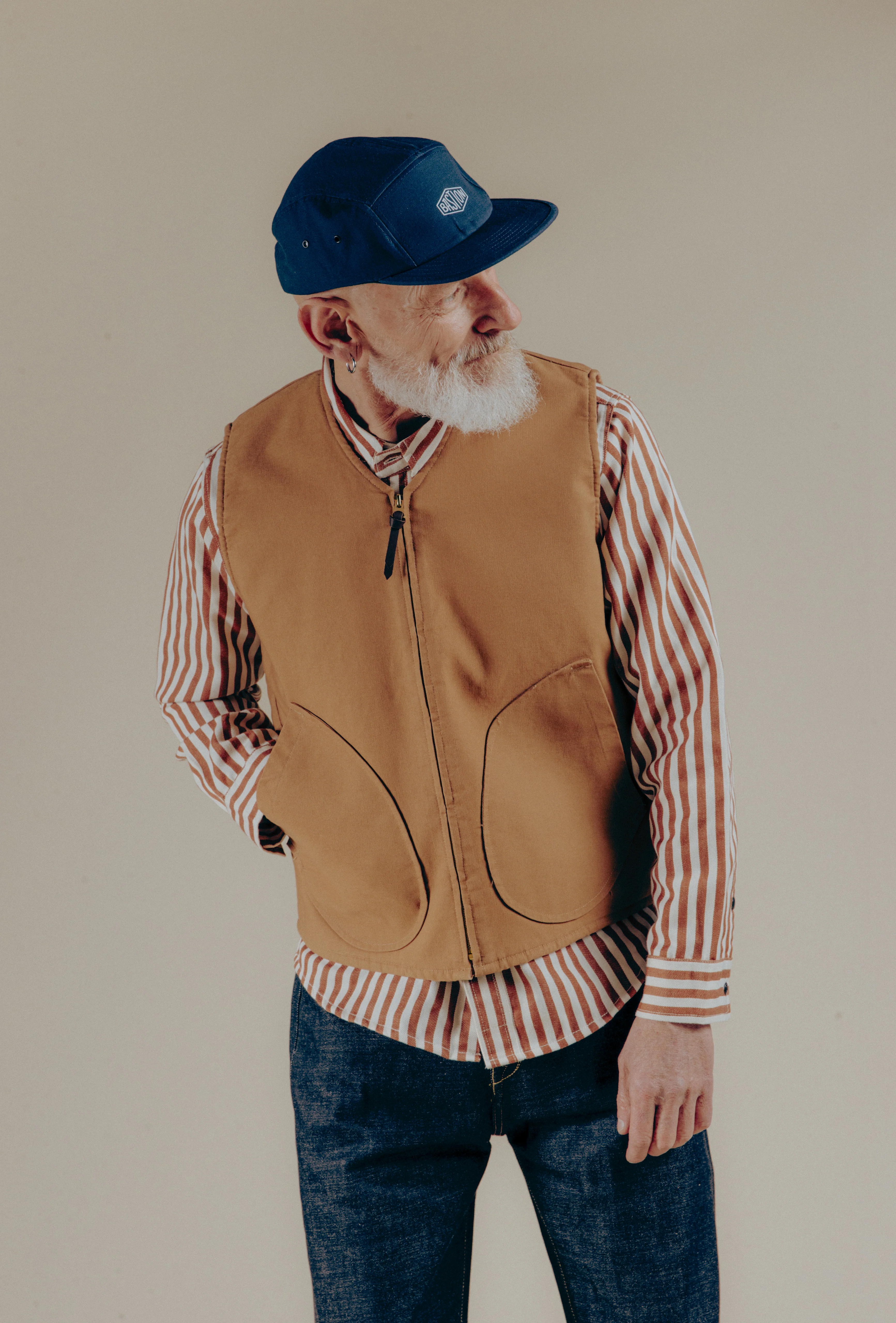 Gilet Le Berger - Camel - Image 3