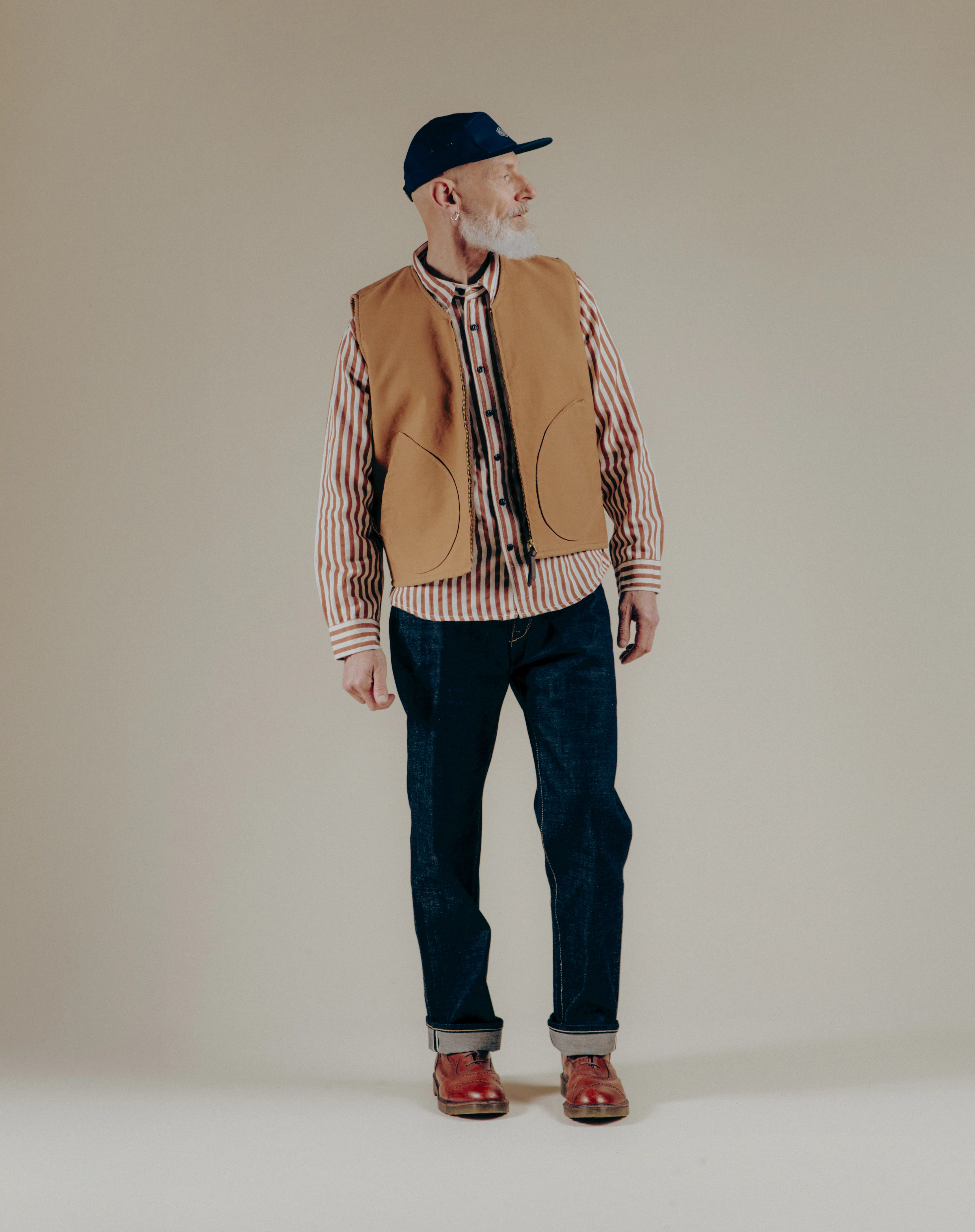 Gilet Le Berger - Camel - Image 4