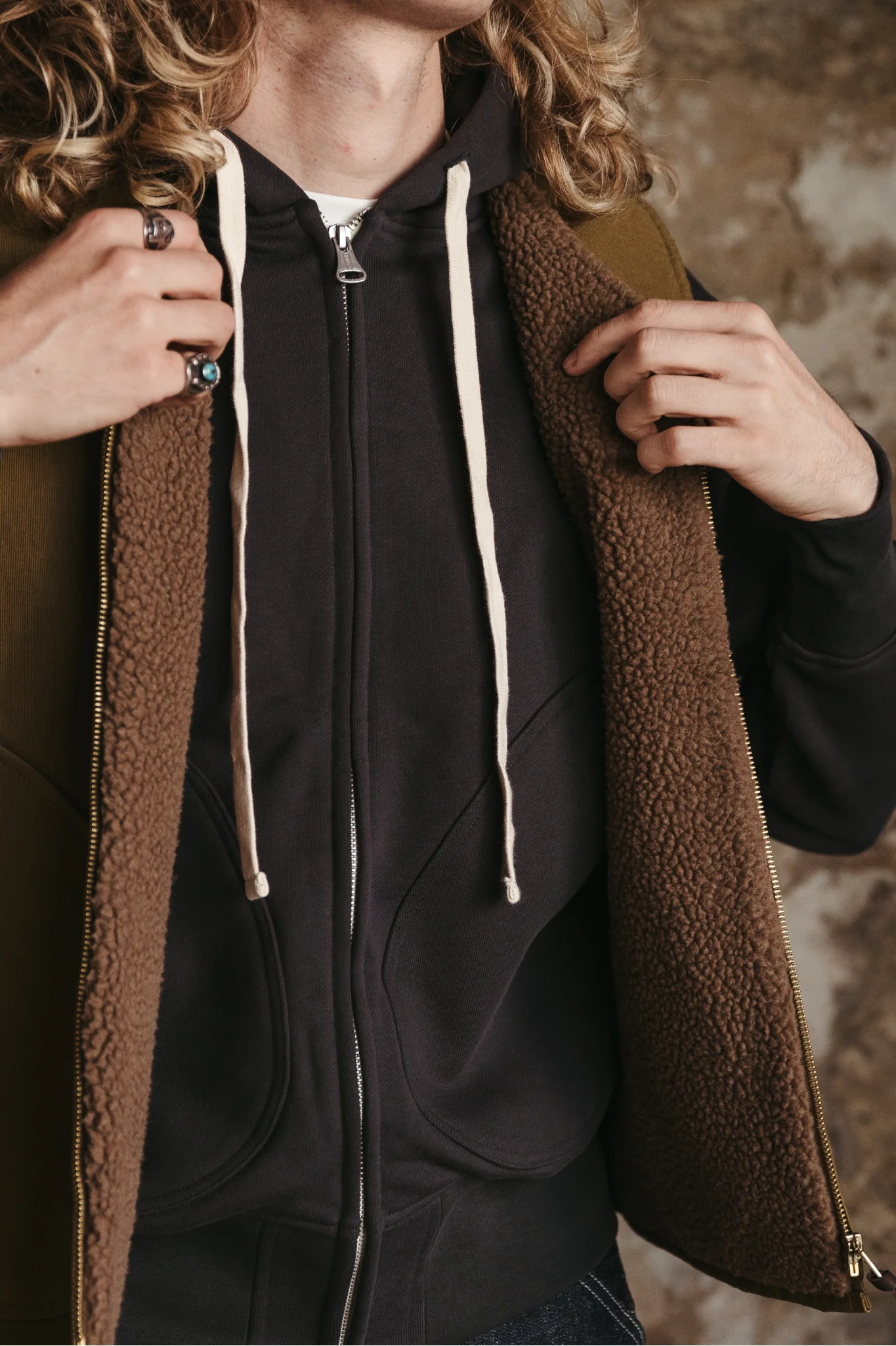 Gilet Le Berger - Army green - Image 4