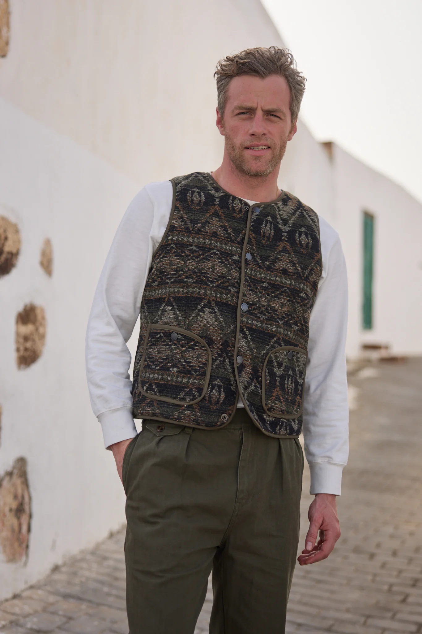 Gilet Le Furtif - Kaki