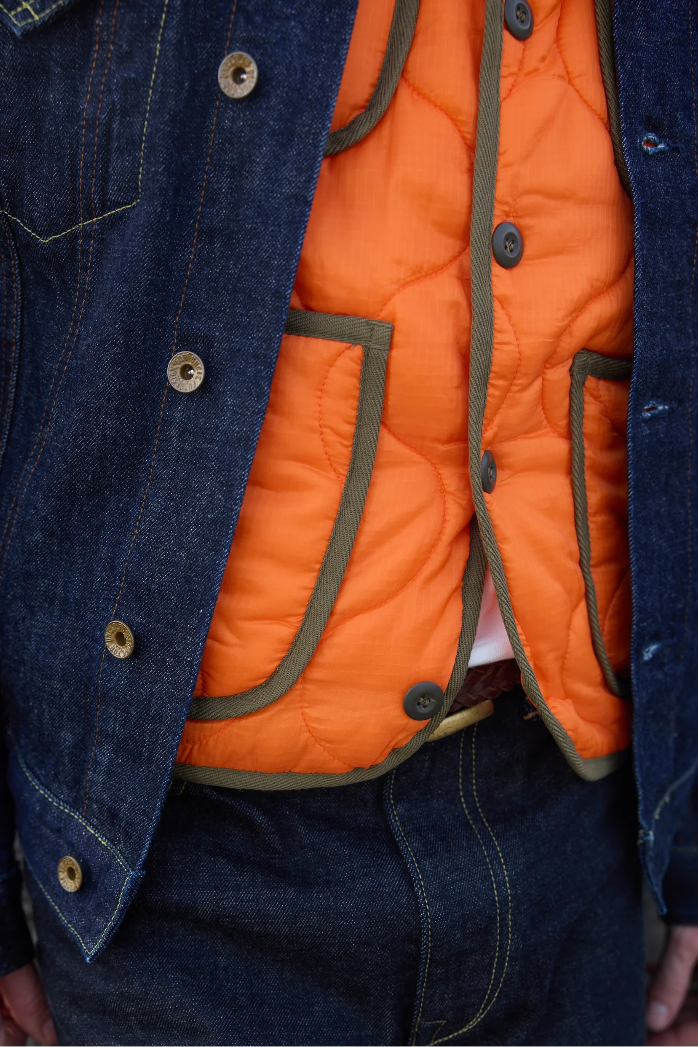 Gilet Le Liner - Orange - Image 6