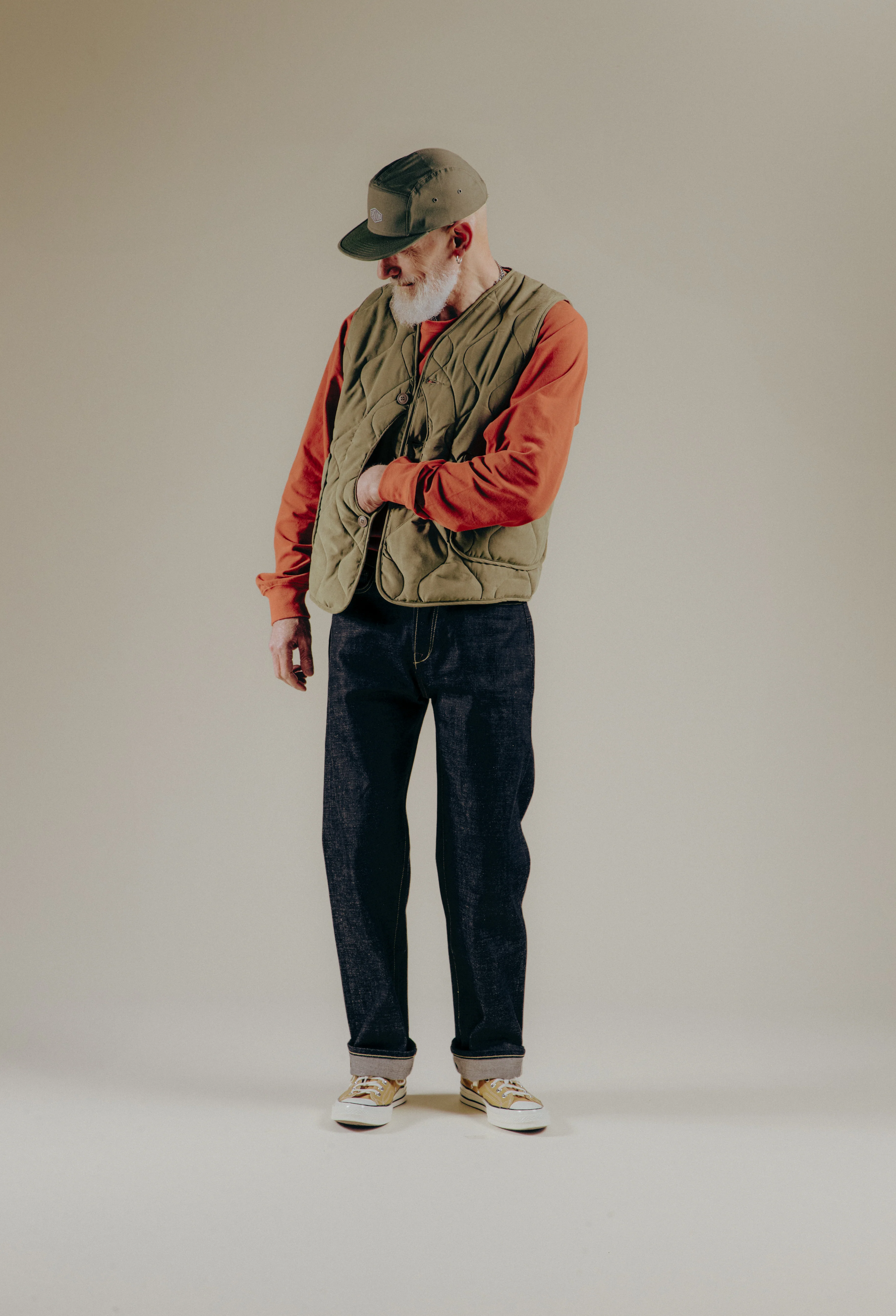 Gilet Le Parthénon - Kaki - Image 3