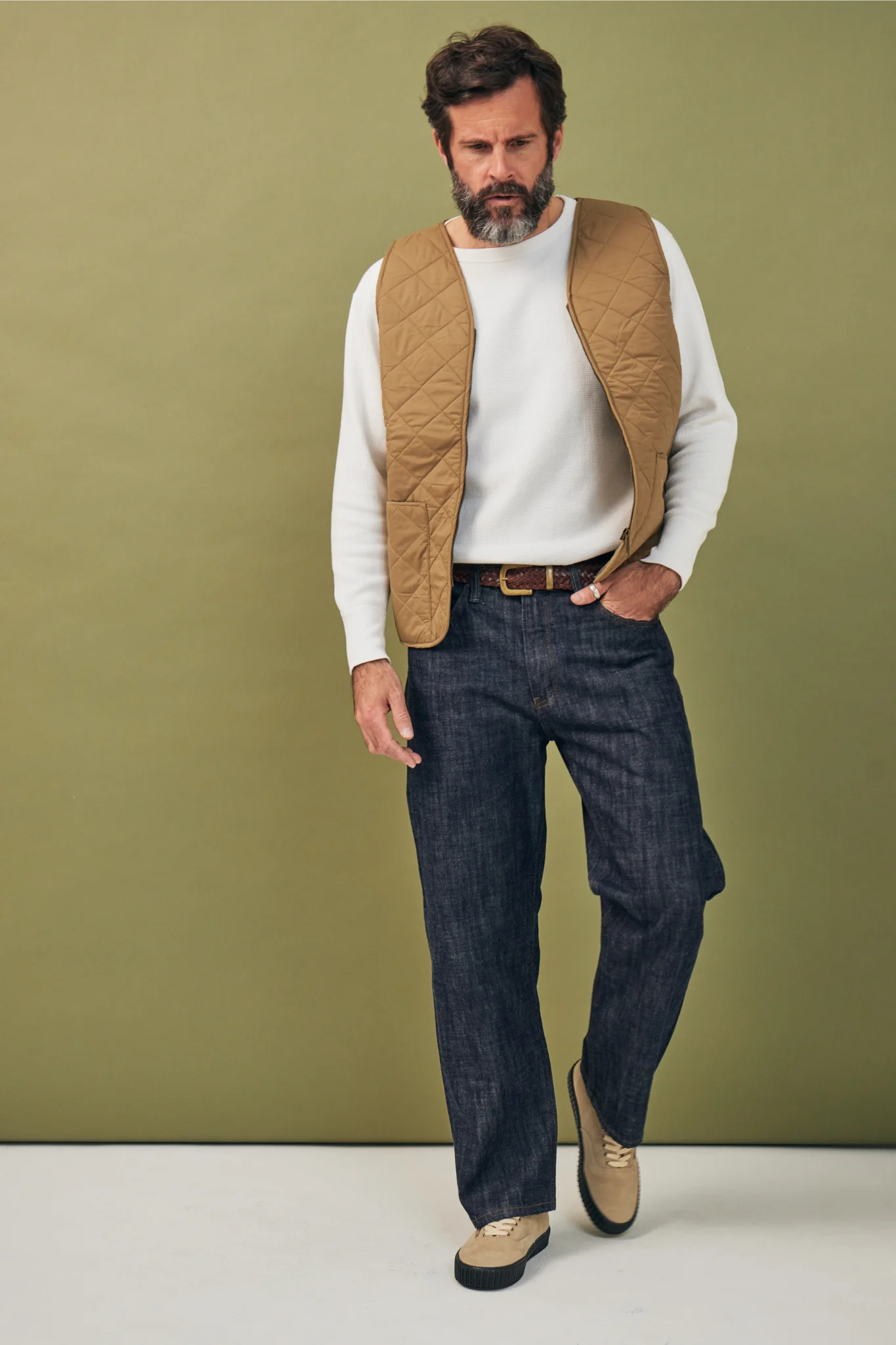 Gilet Le Stormer - Beige - Image 2