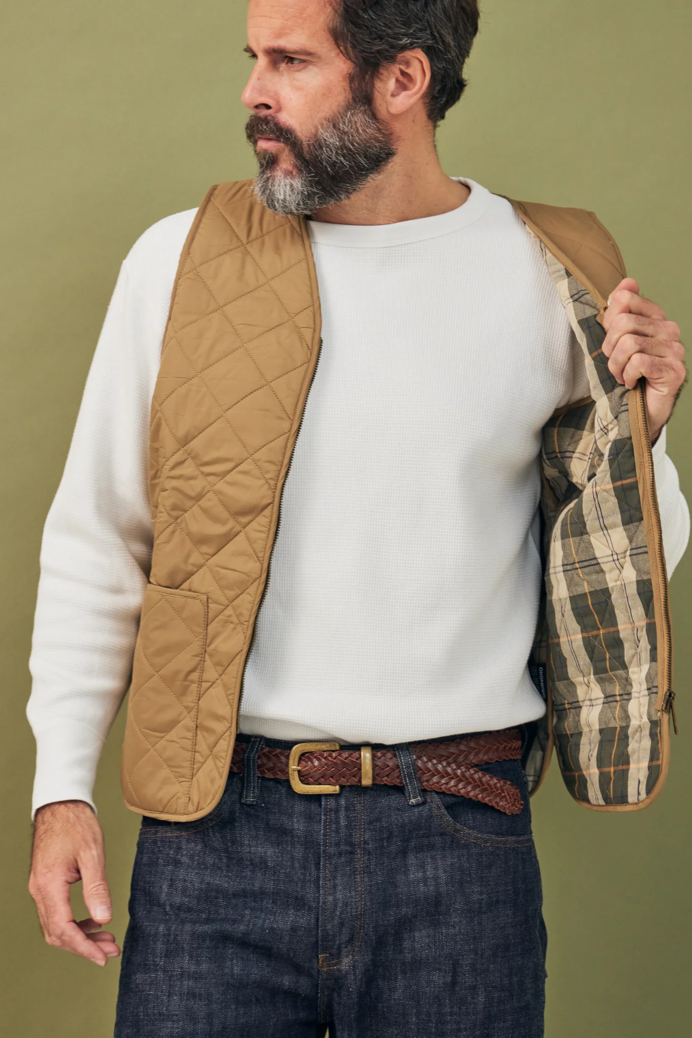 Gilet Le Stormer - Beige - Image 3