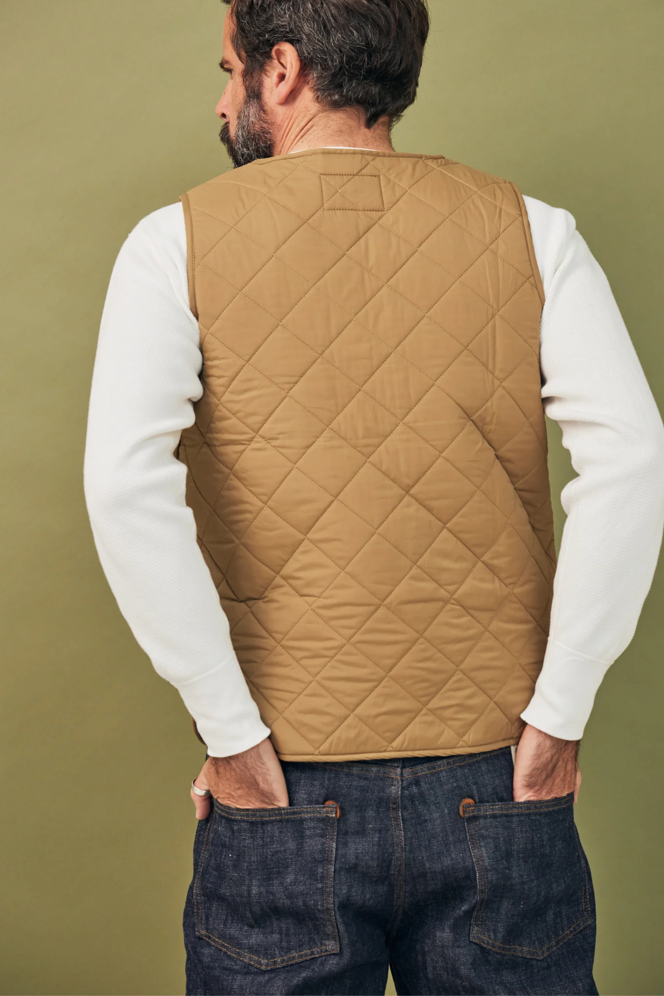 Gilet Le Stormer - Beige - Image 5