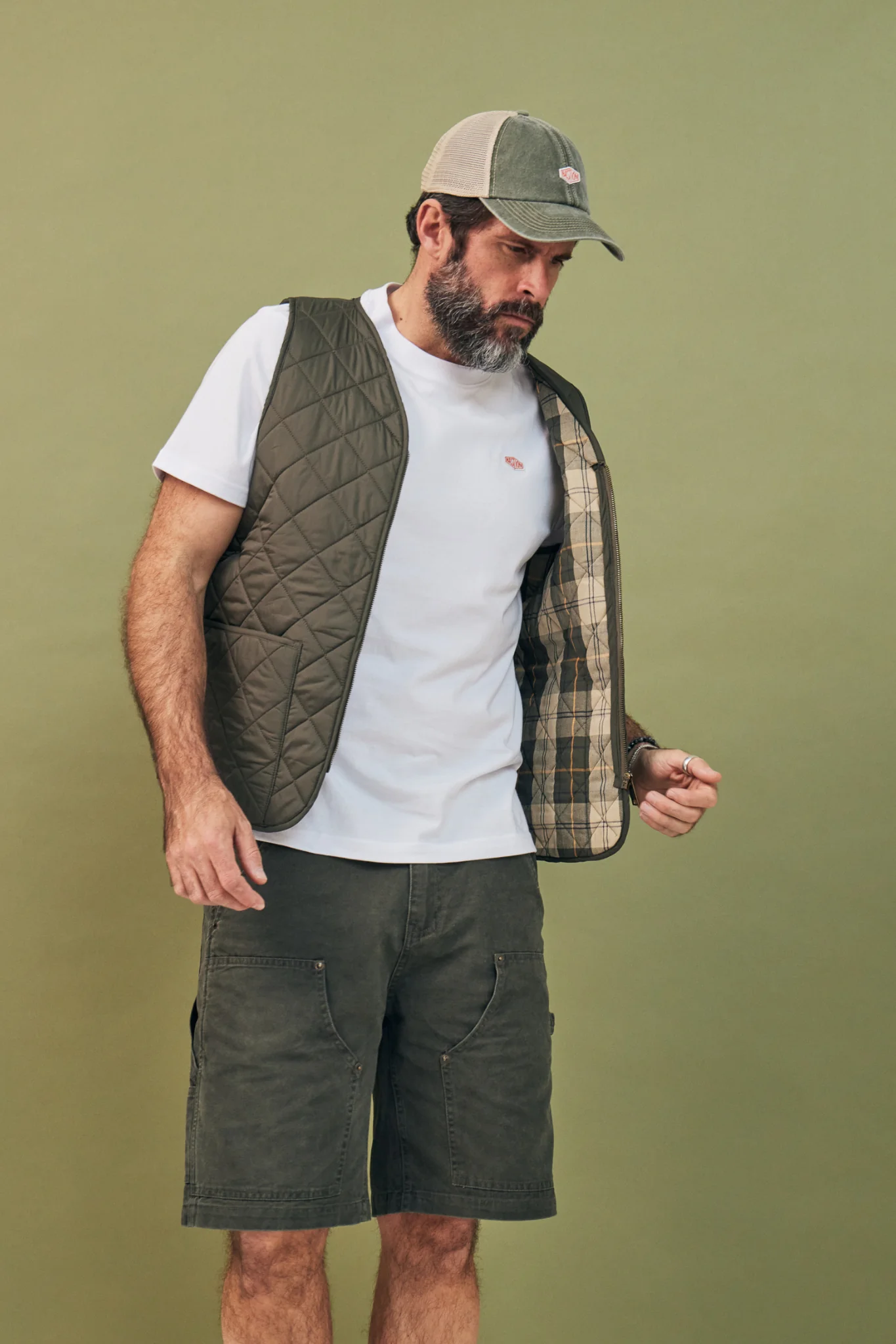 Gilet Le Stormer - Kaki