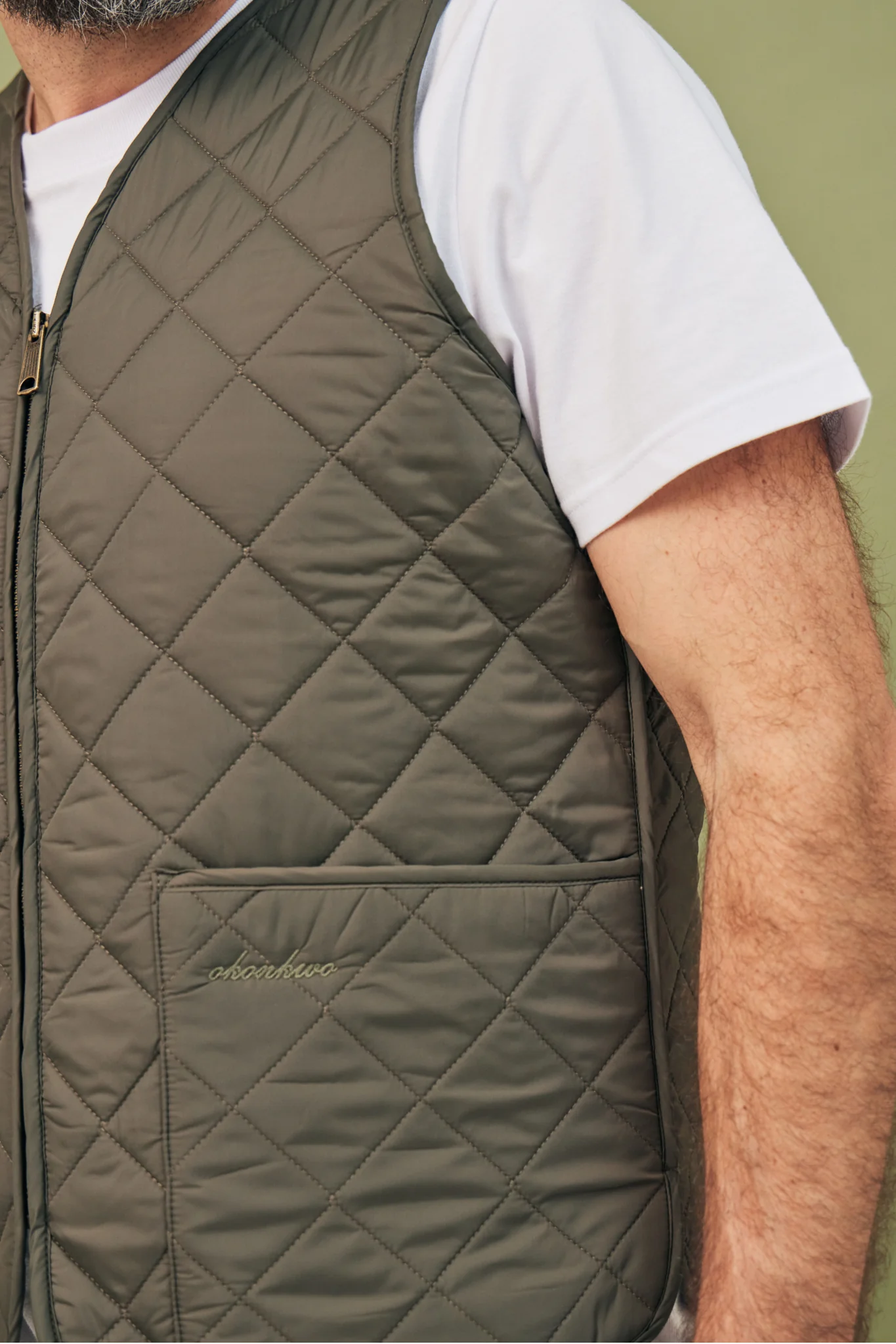 Gilet Le Stormer - Kaki - Image 4