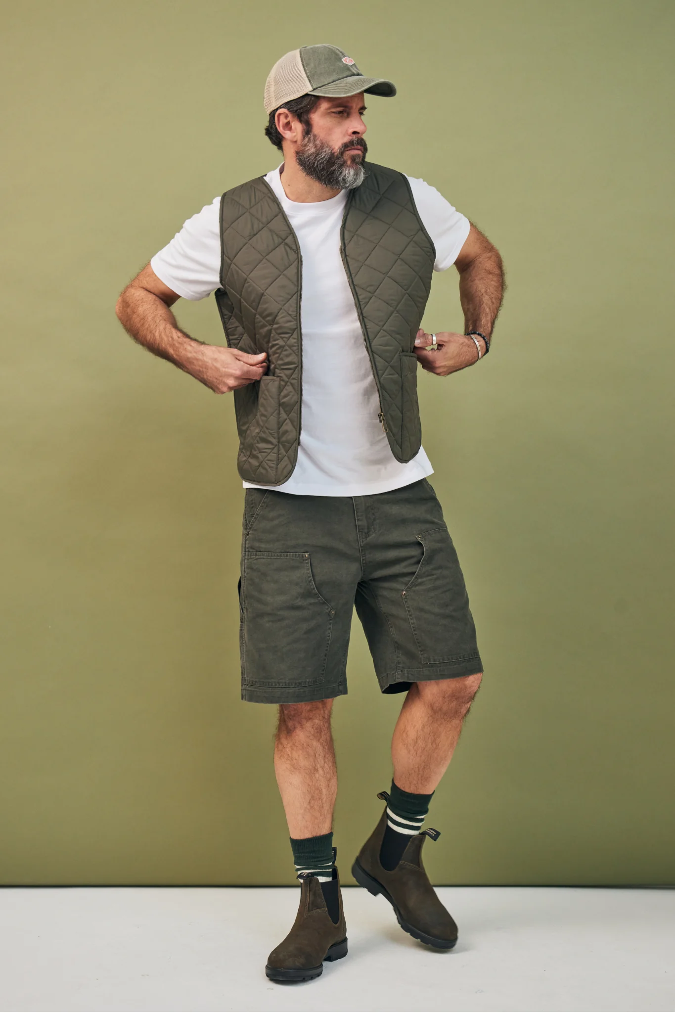 Gilet Le Stormer - Kaki - Image 6