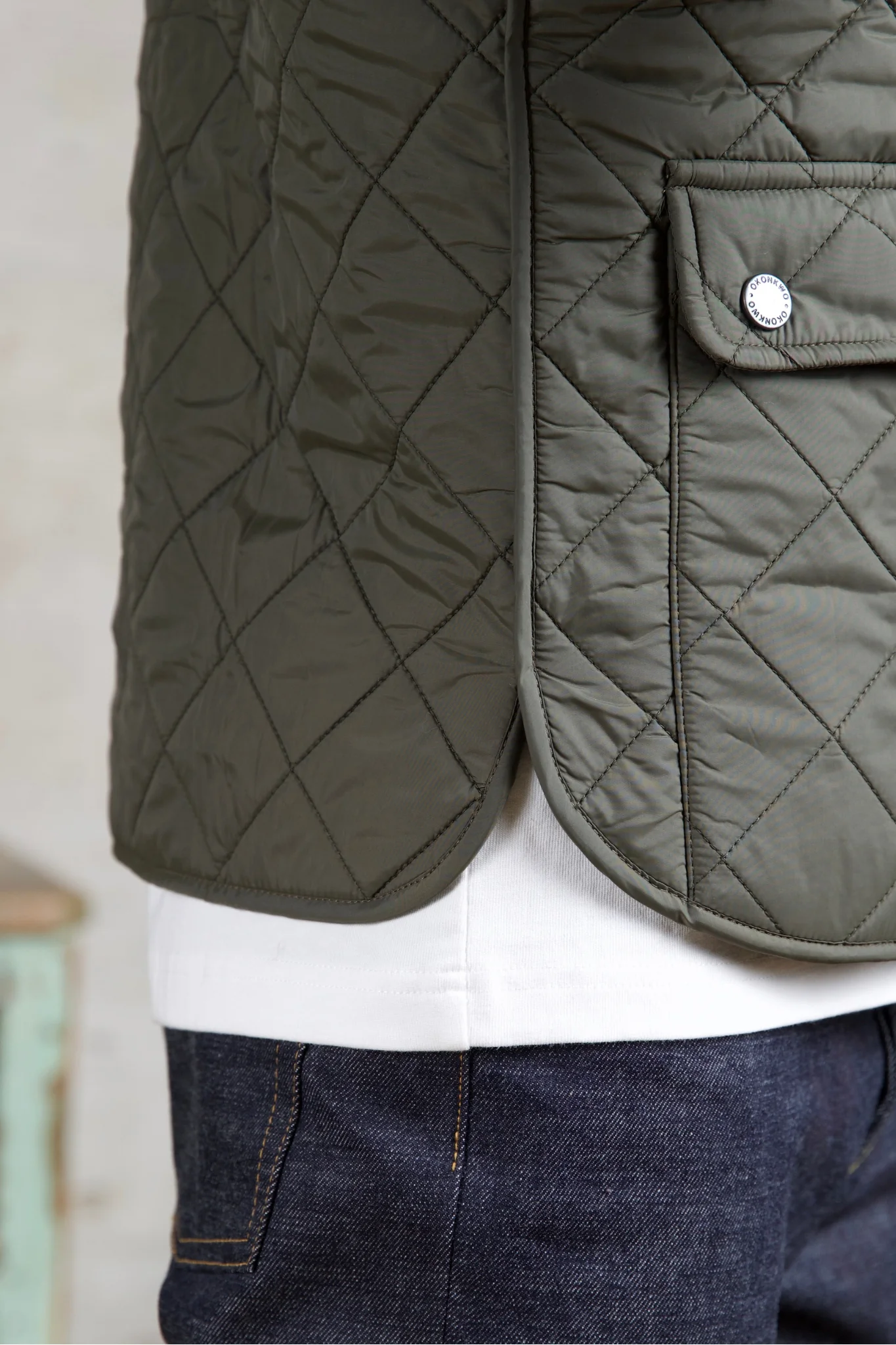 Gilet L'Observateur - Kaki - Image 4
