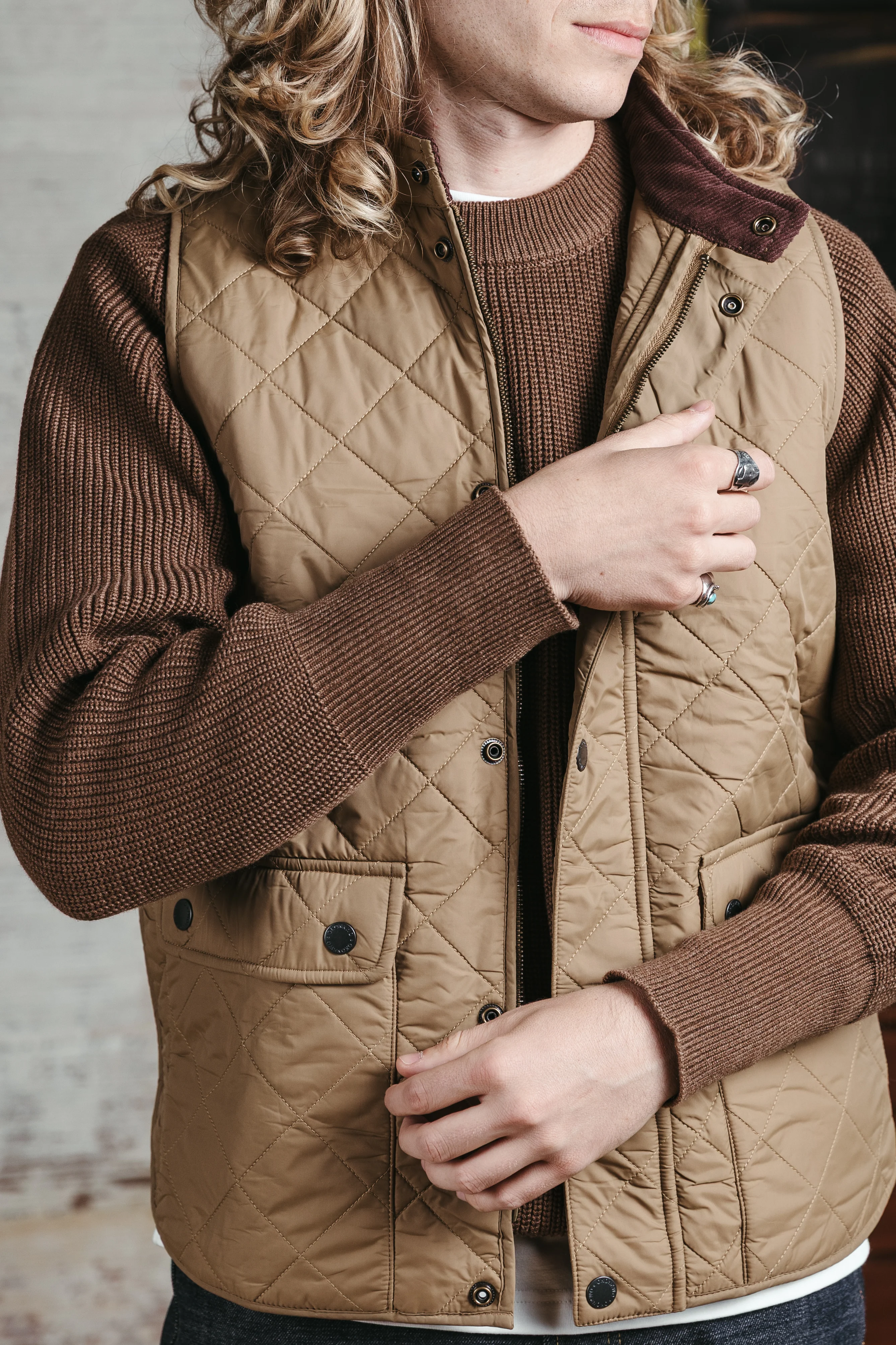Gilet L'Observateur - Sable - Image 4