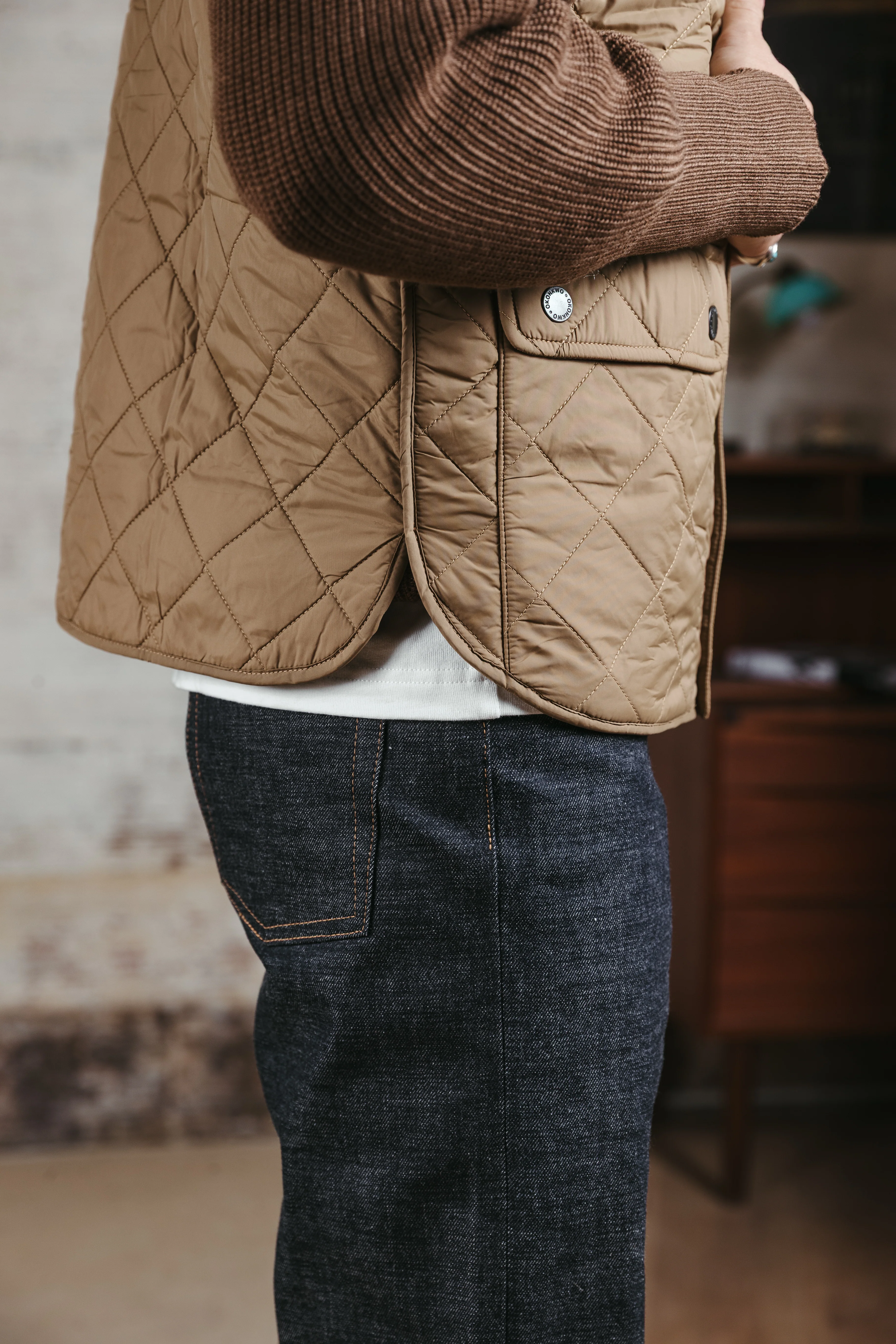 Gilet L'Observateur - Sable - Image 5
