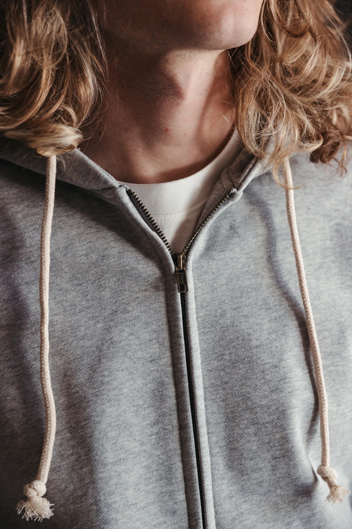 Hoodie Le Franc - Gris clair - Image 3