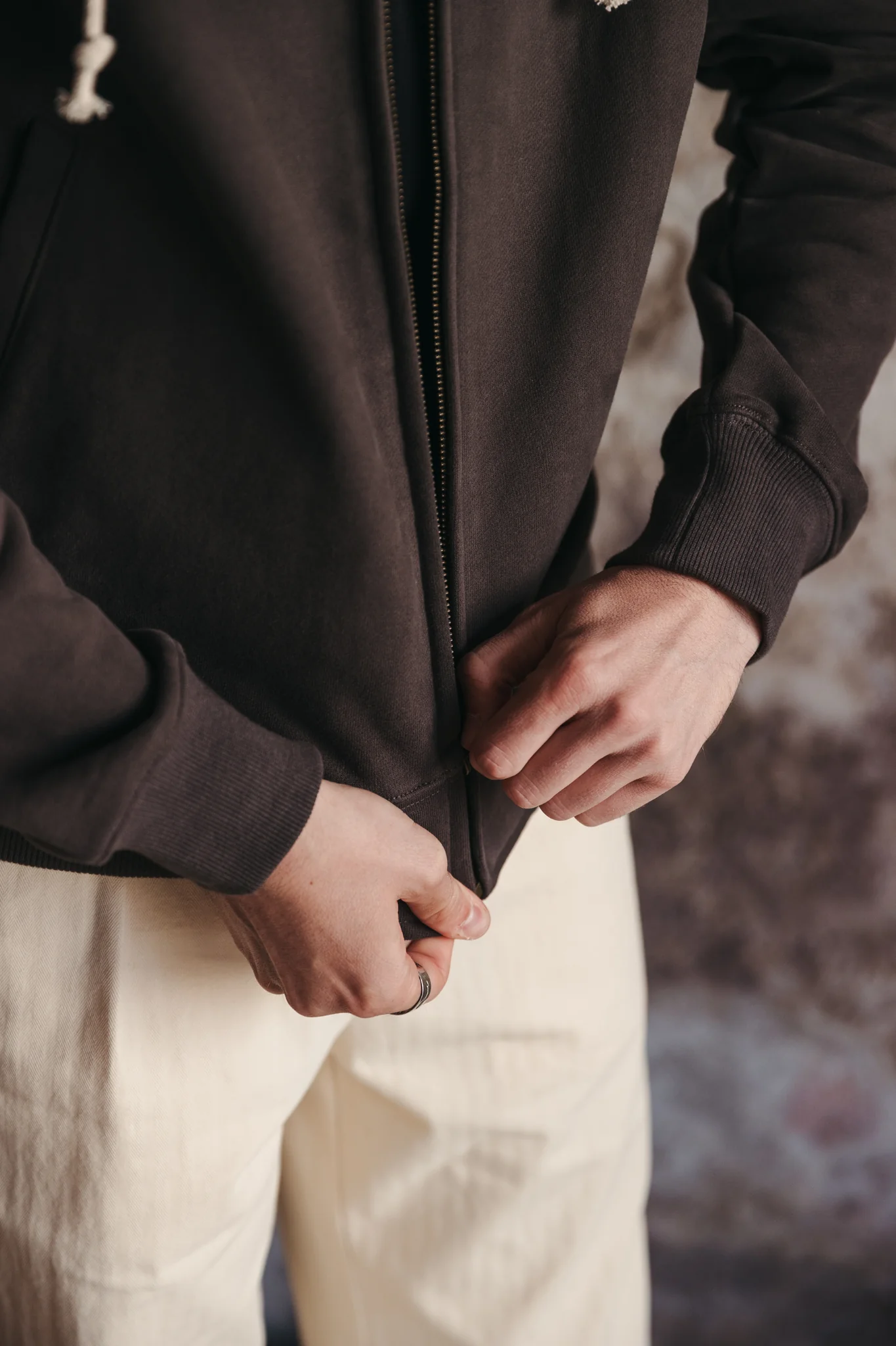 Hoodie Le Franc - Gris foncé - Image 4