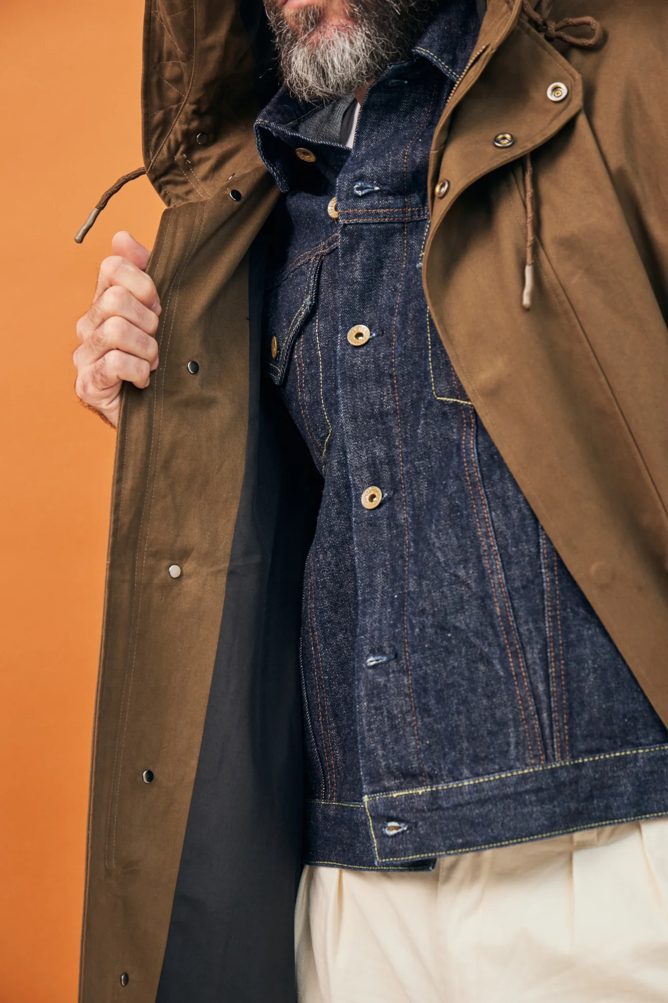 Manteau Le Régent - Military green - Image 9
