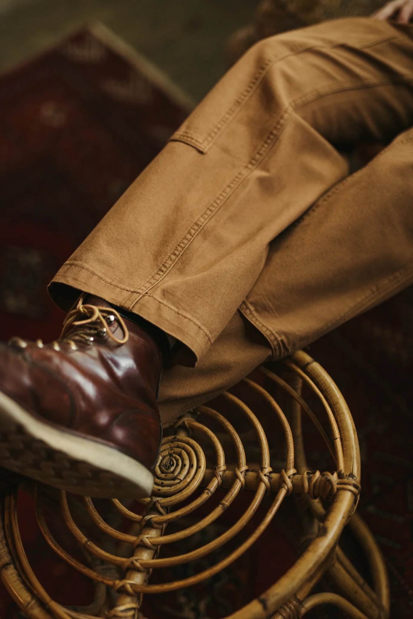 Pantalon Le Bâtisseur - Camel - Image 4