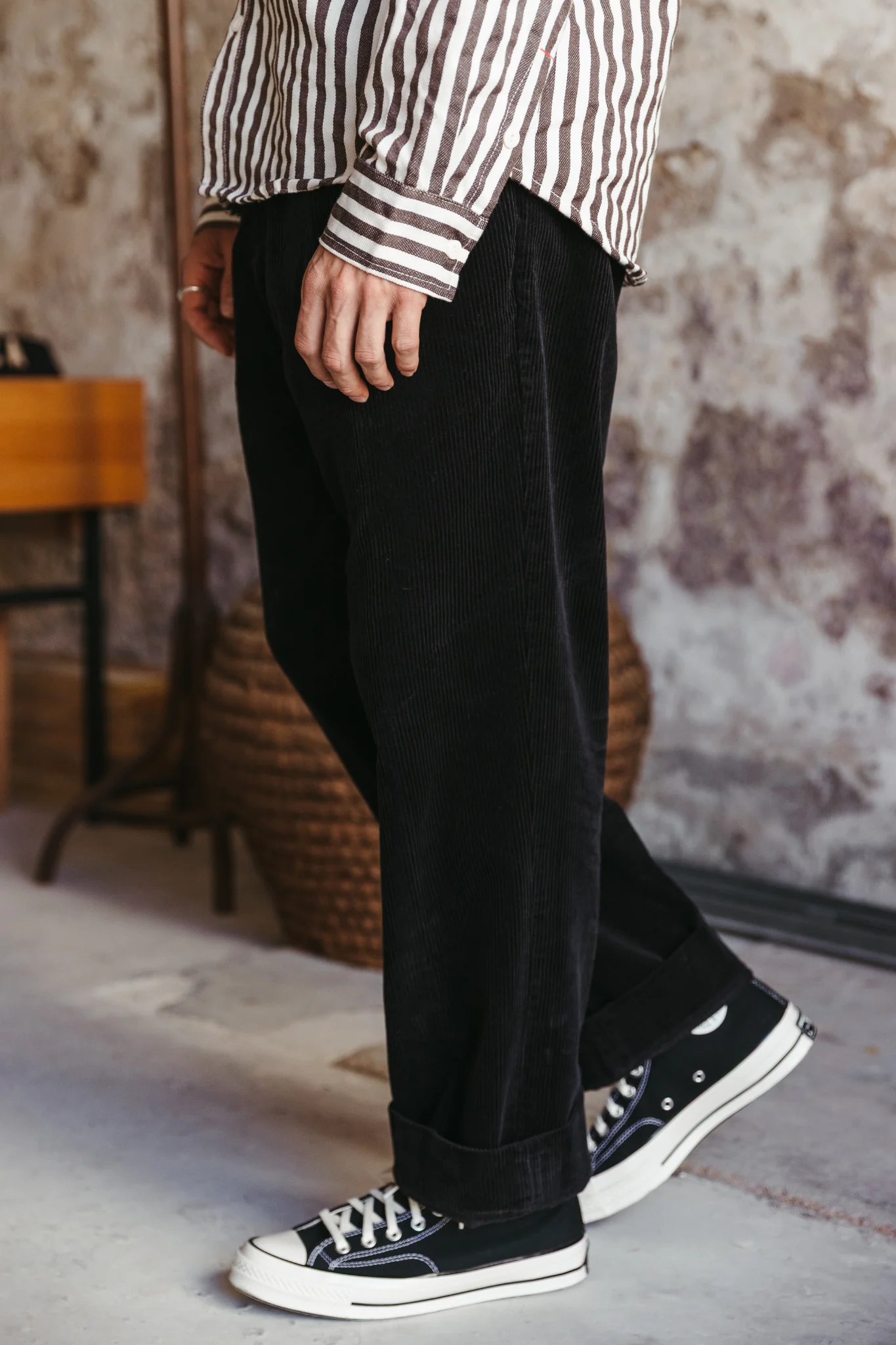 Pantalon Le Cordonnier - Noir - Image 3