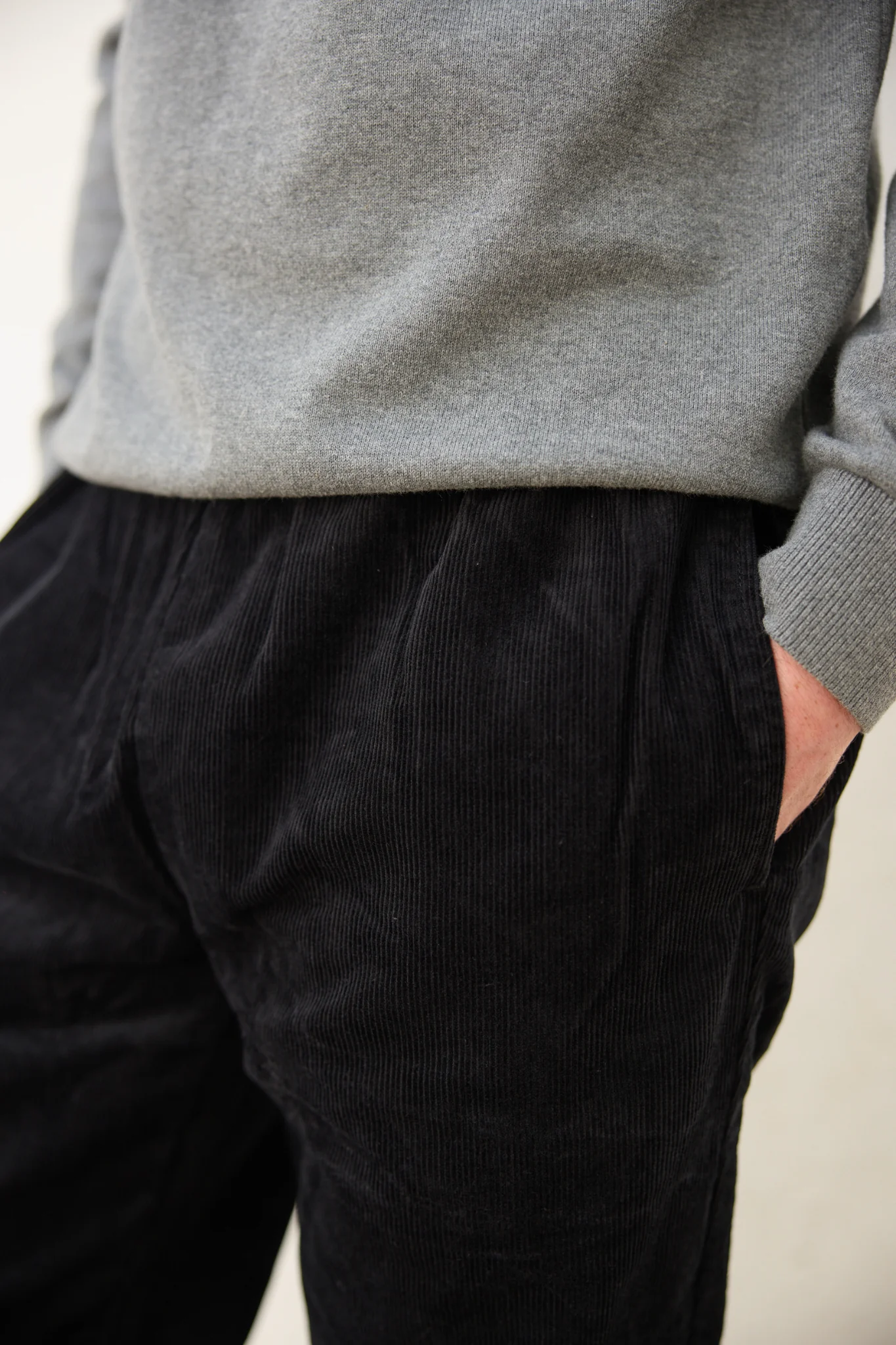 Pantalon Le Côtelé - Noir - Image 5
