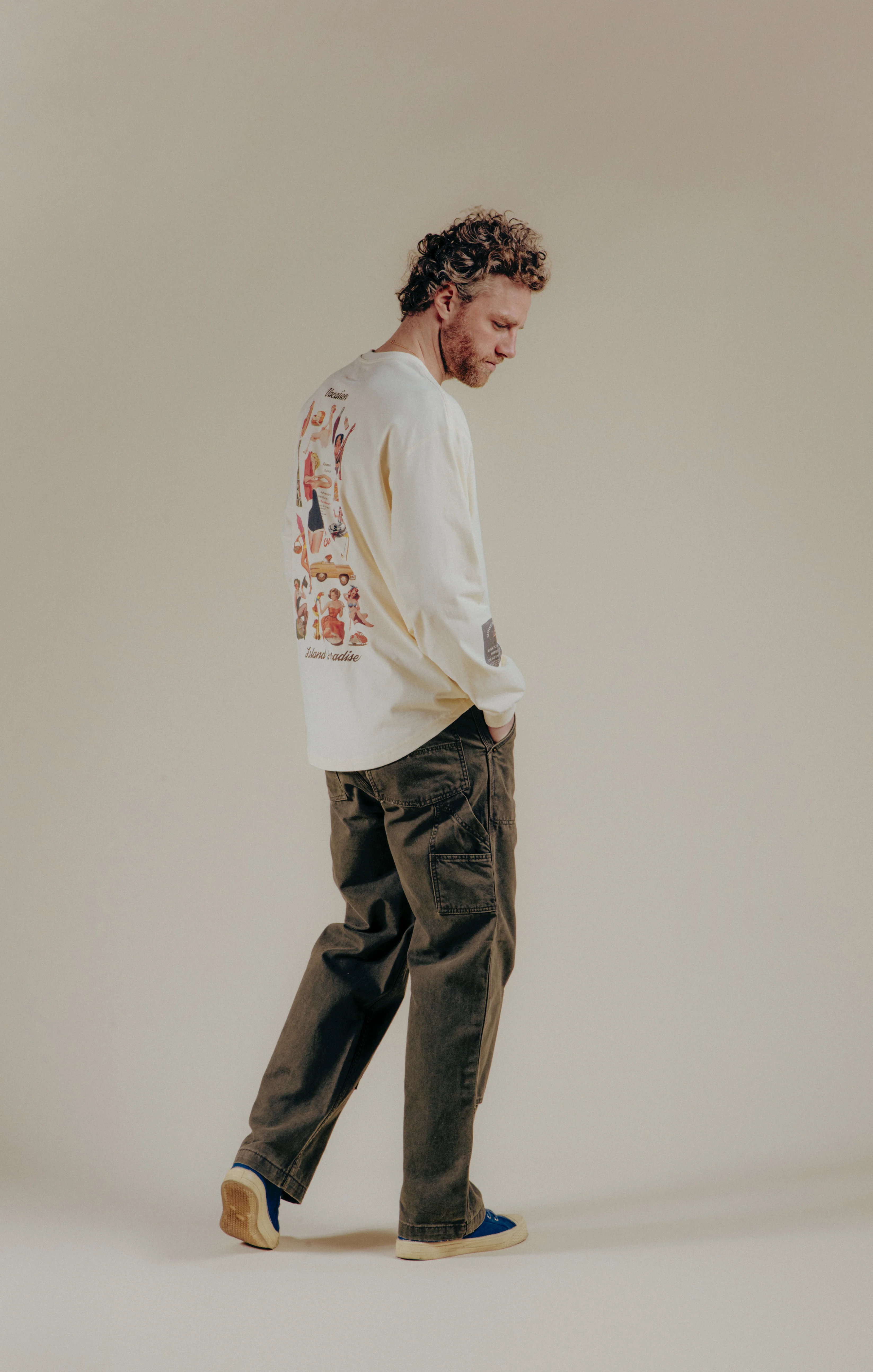 Pantalon Le Bâtisseur - moss green - Image 4