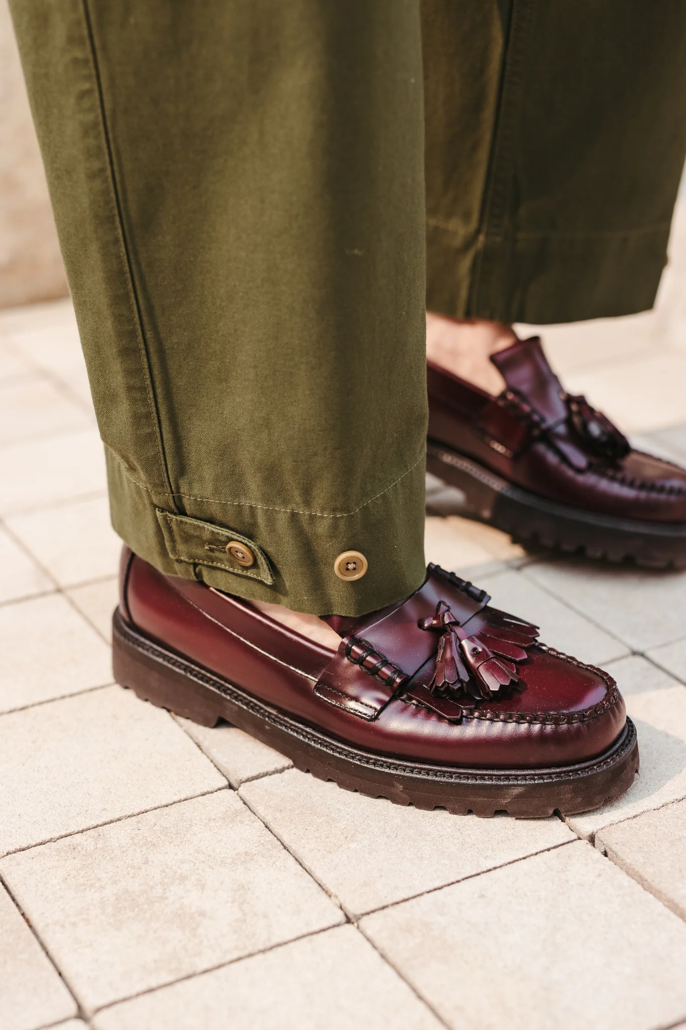 Pantalon Le Majestueux - Military green - Image 6