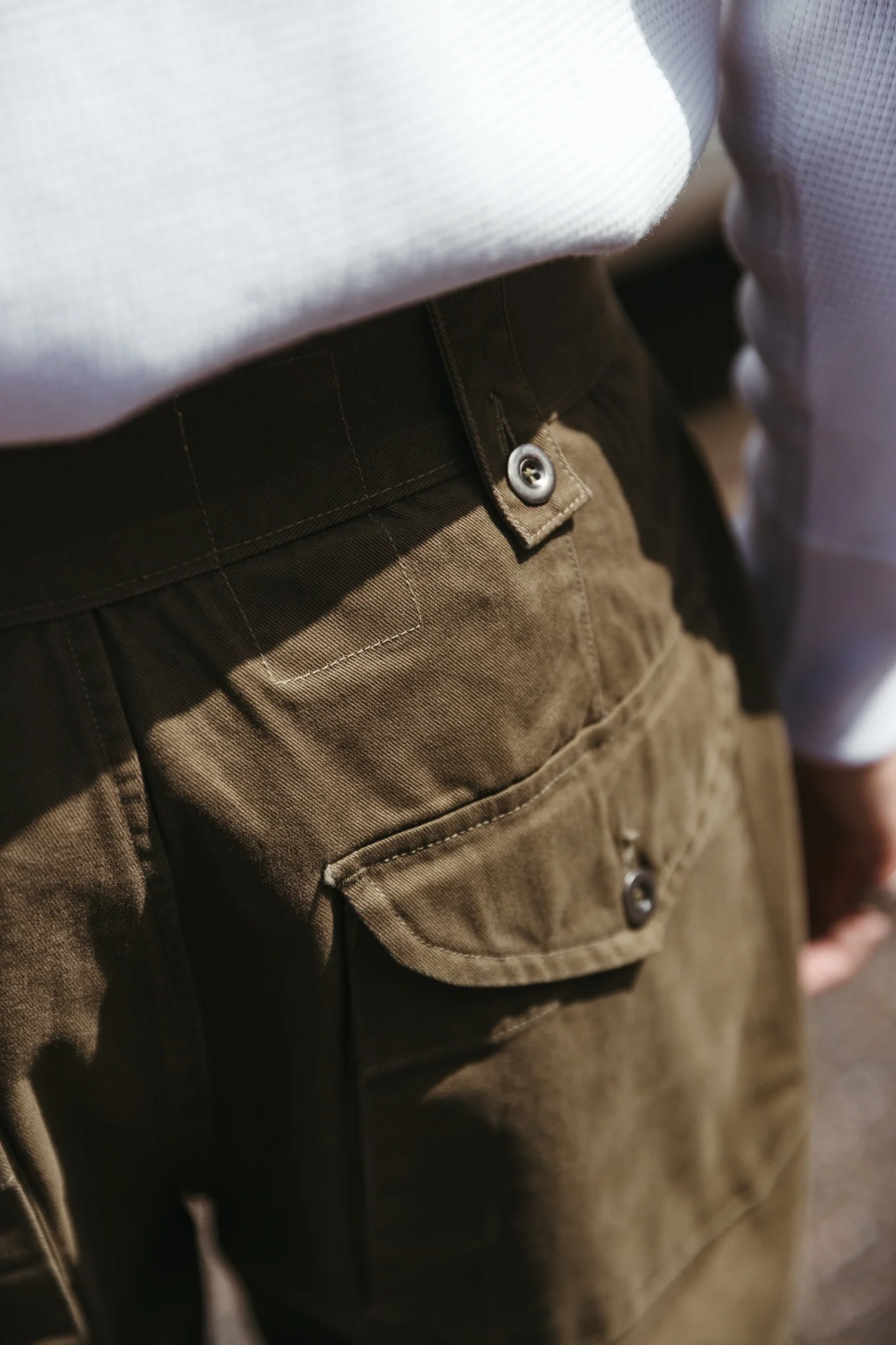 Pantalon Le Népalais - Army Green - Image 3