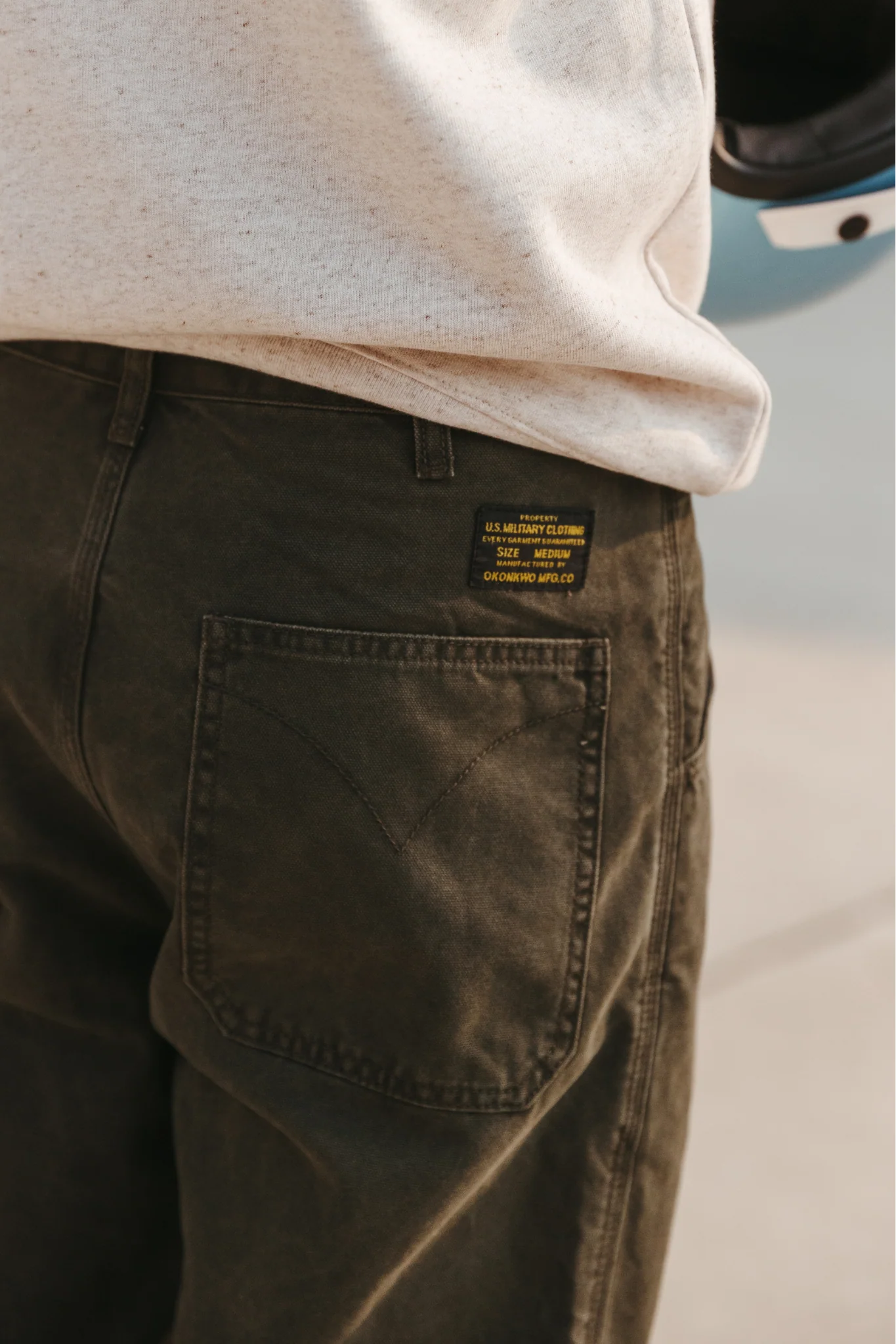 Pantalon Le Robuste - Moss Green - Image 5