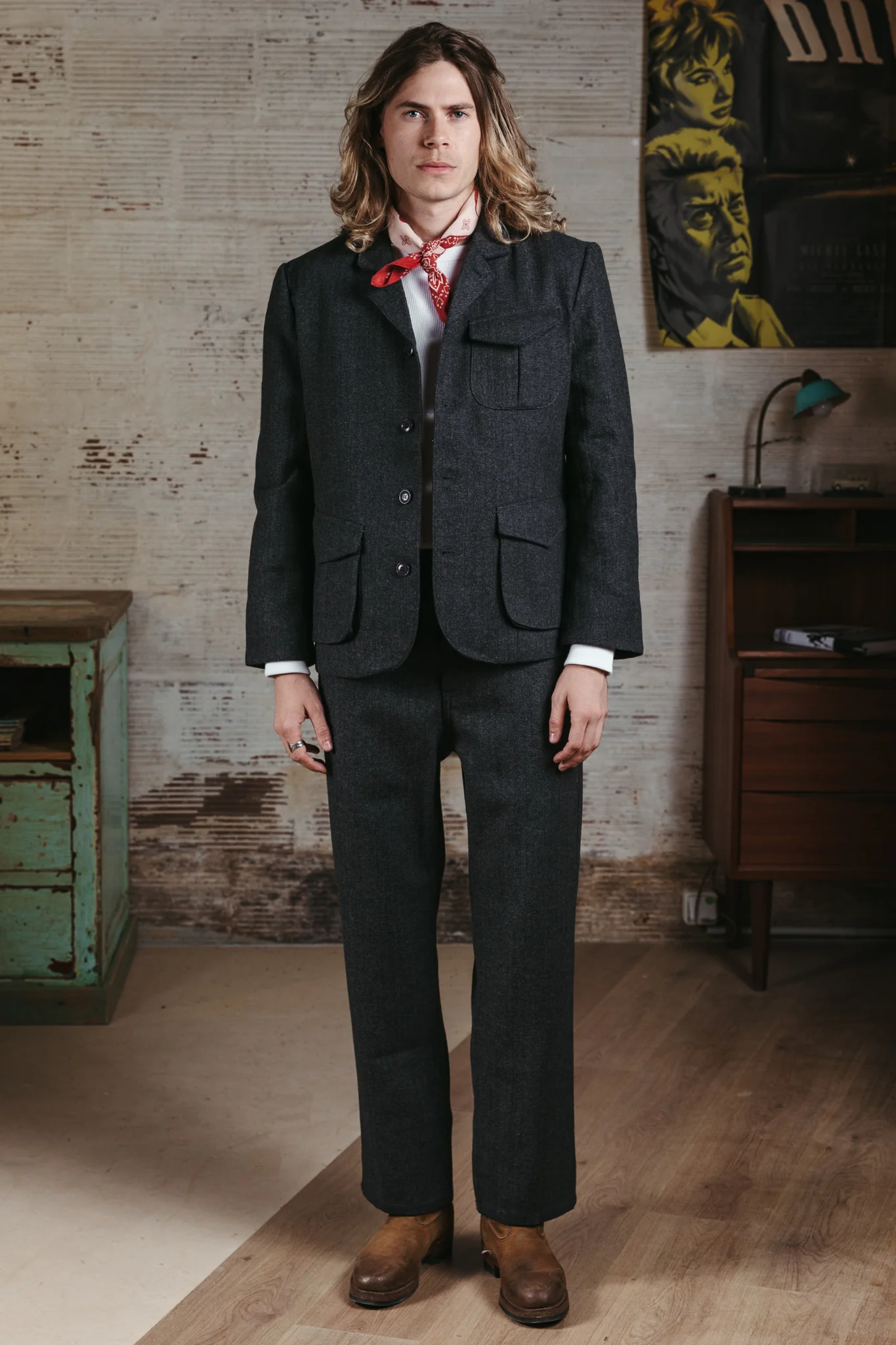 Pantalon Le Sombre - Gris foncé - Image 5