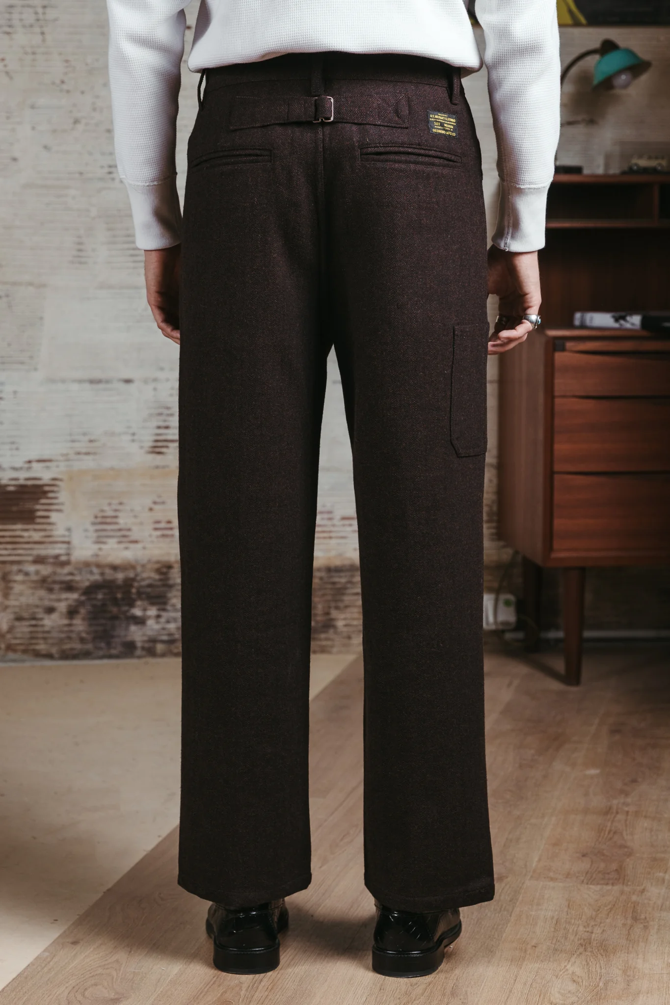 Pantalon Le Sombre - Marron - Image 3