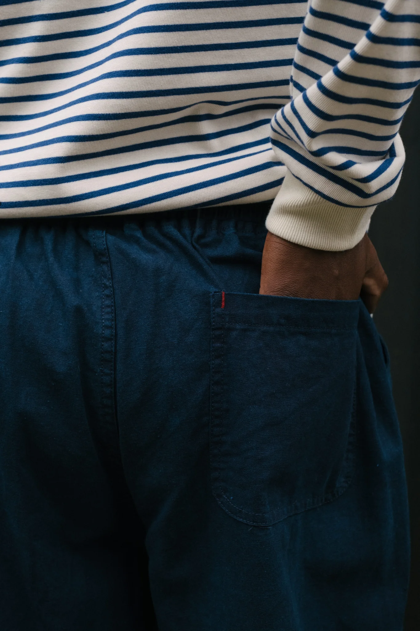 Pantalon L'Indigo - Bleu - Image 4