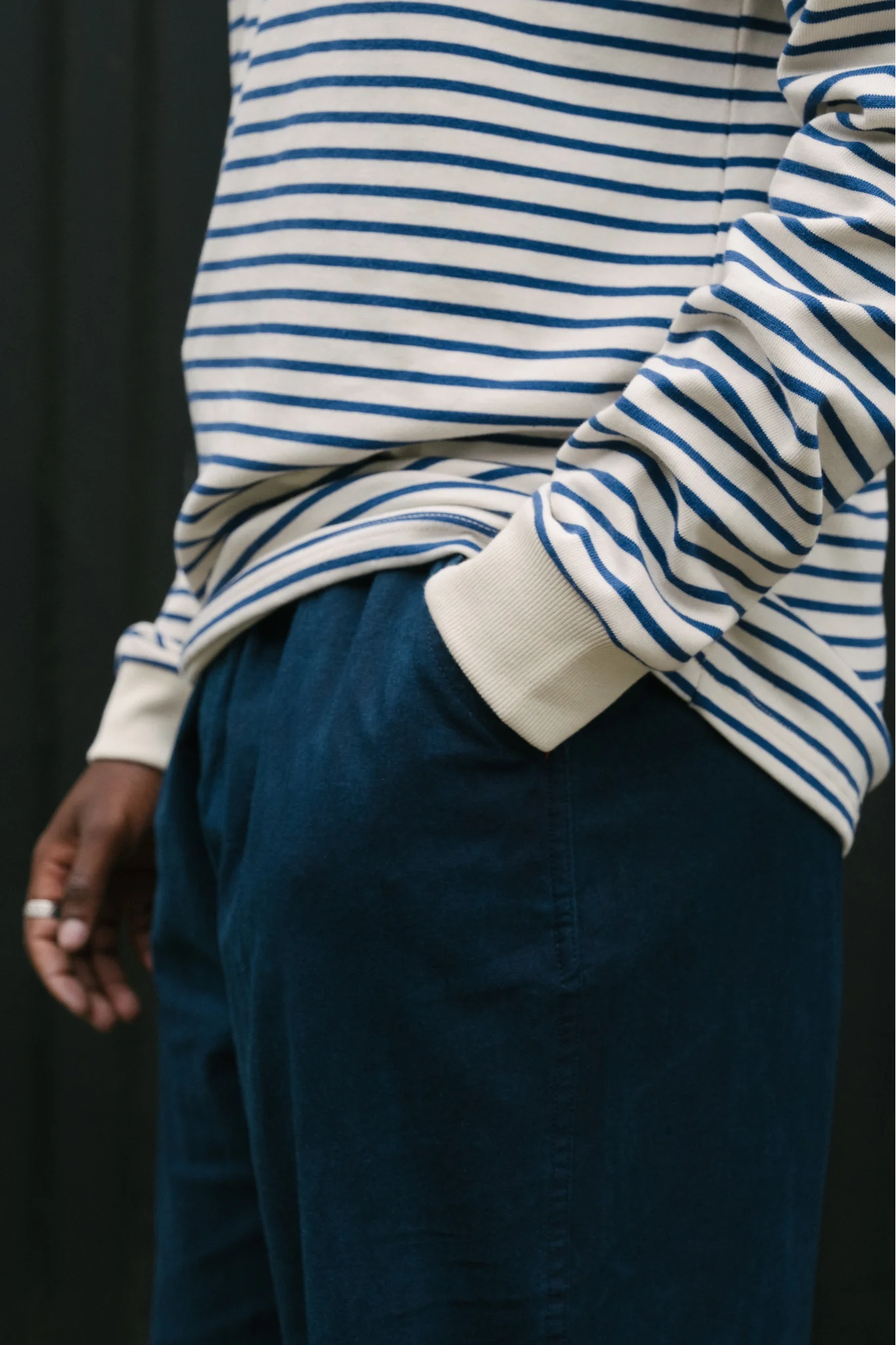 Pull Le Rivage - Ecru et bleu - Image 3