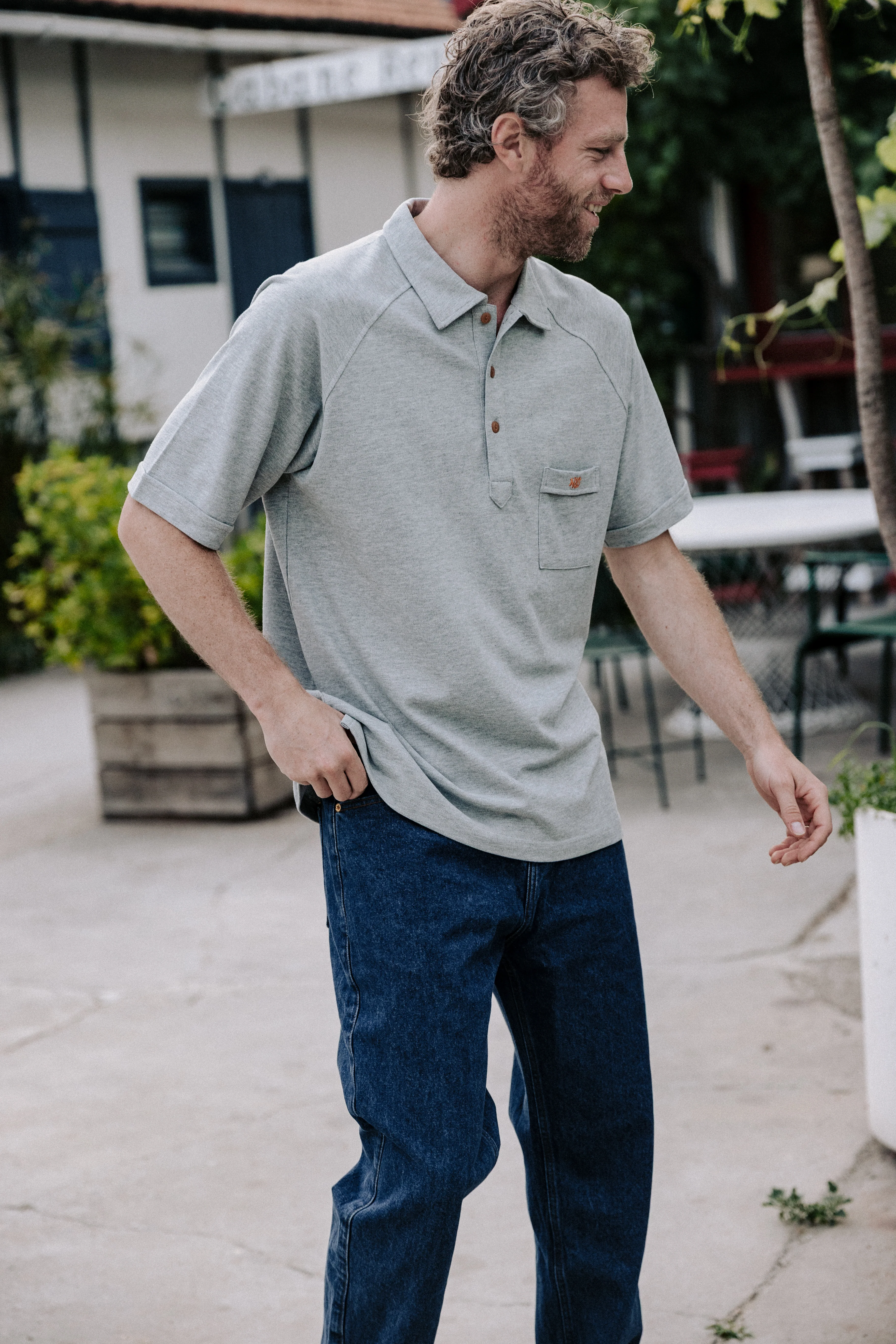 Polo L'Indomptable - gris - Image 6
