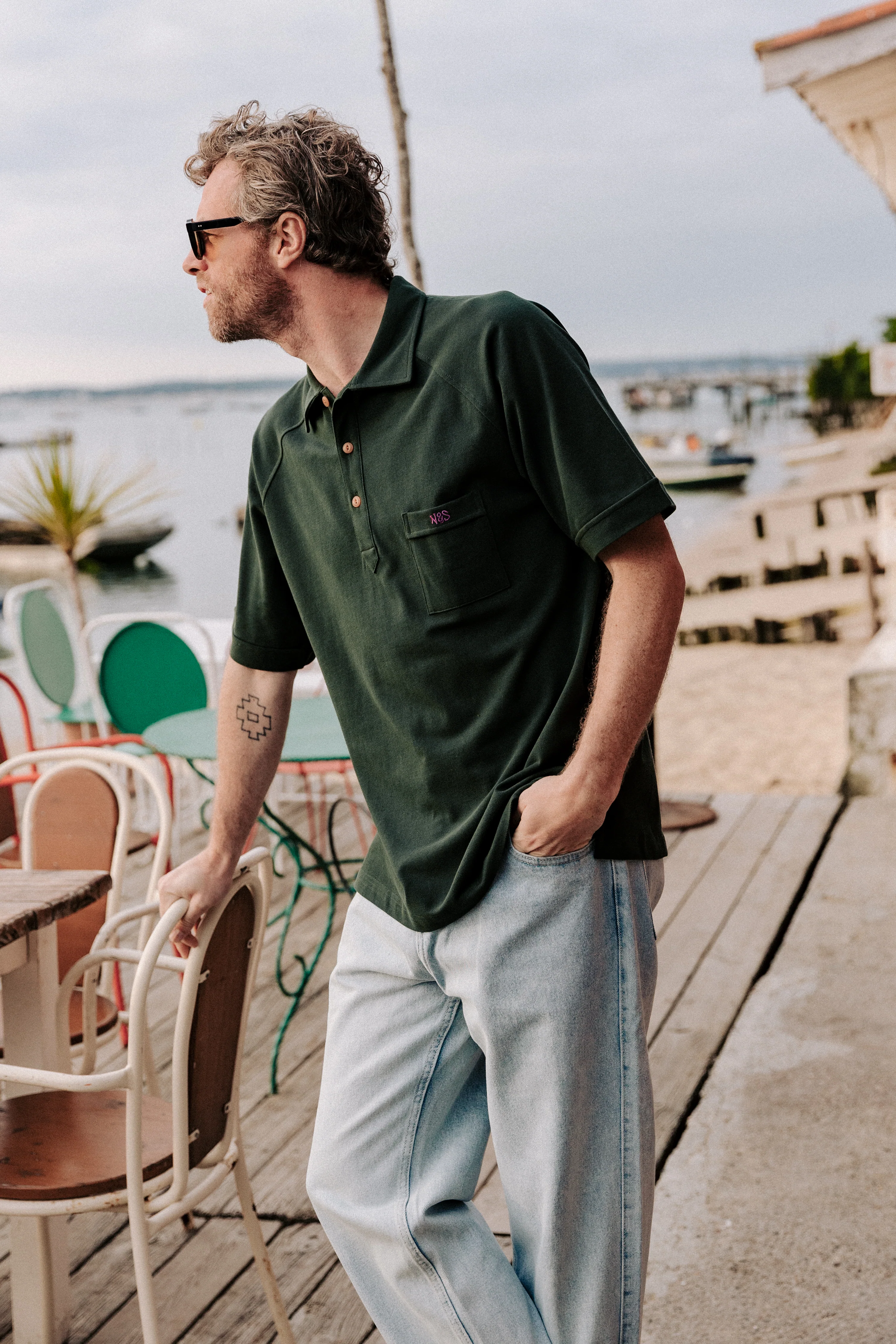 Polo L'Indomptable - vert - Image 3