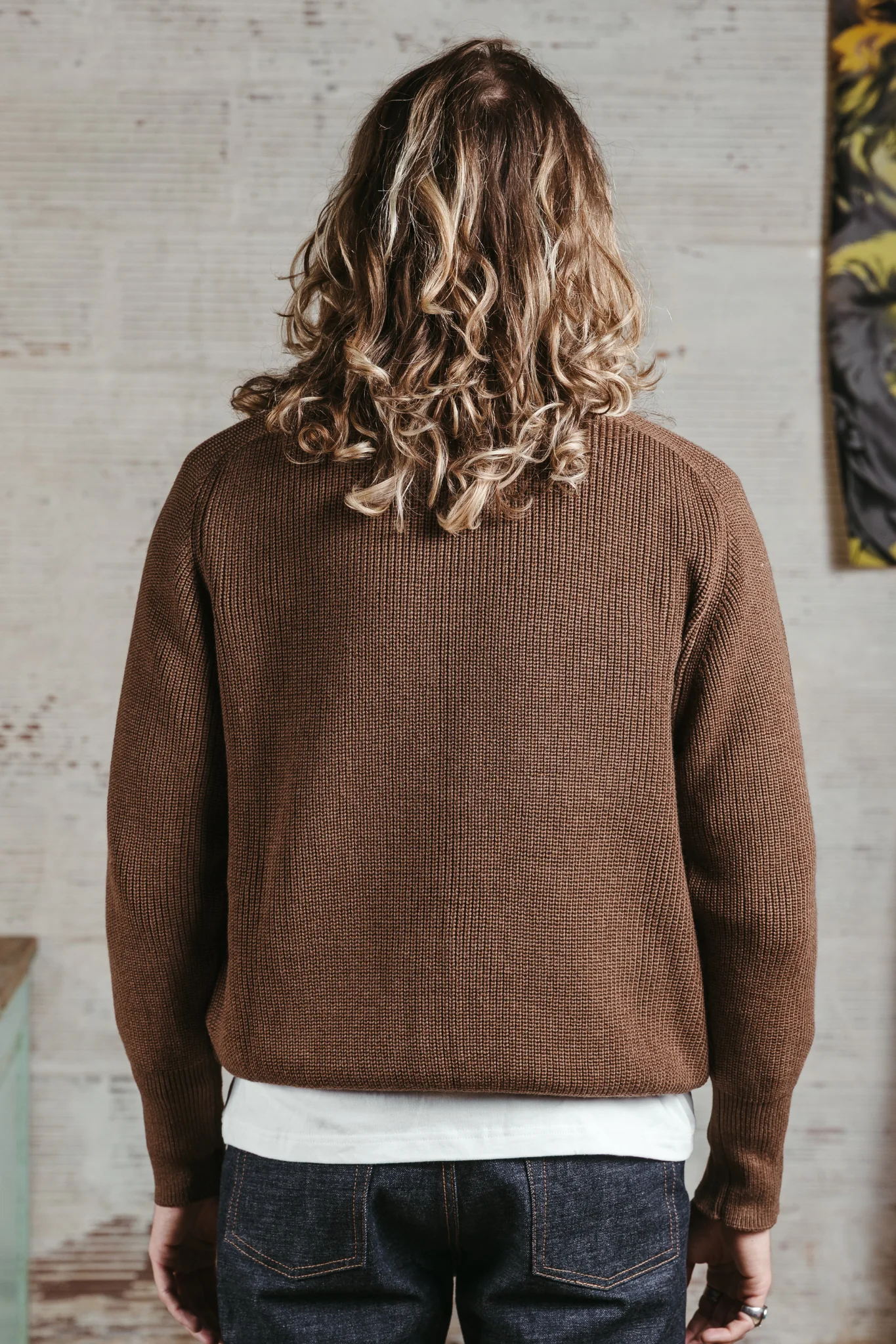 Pull Le Boisé - Marron - Image 6