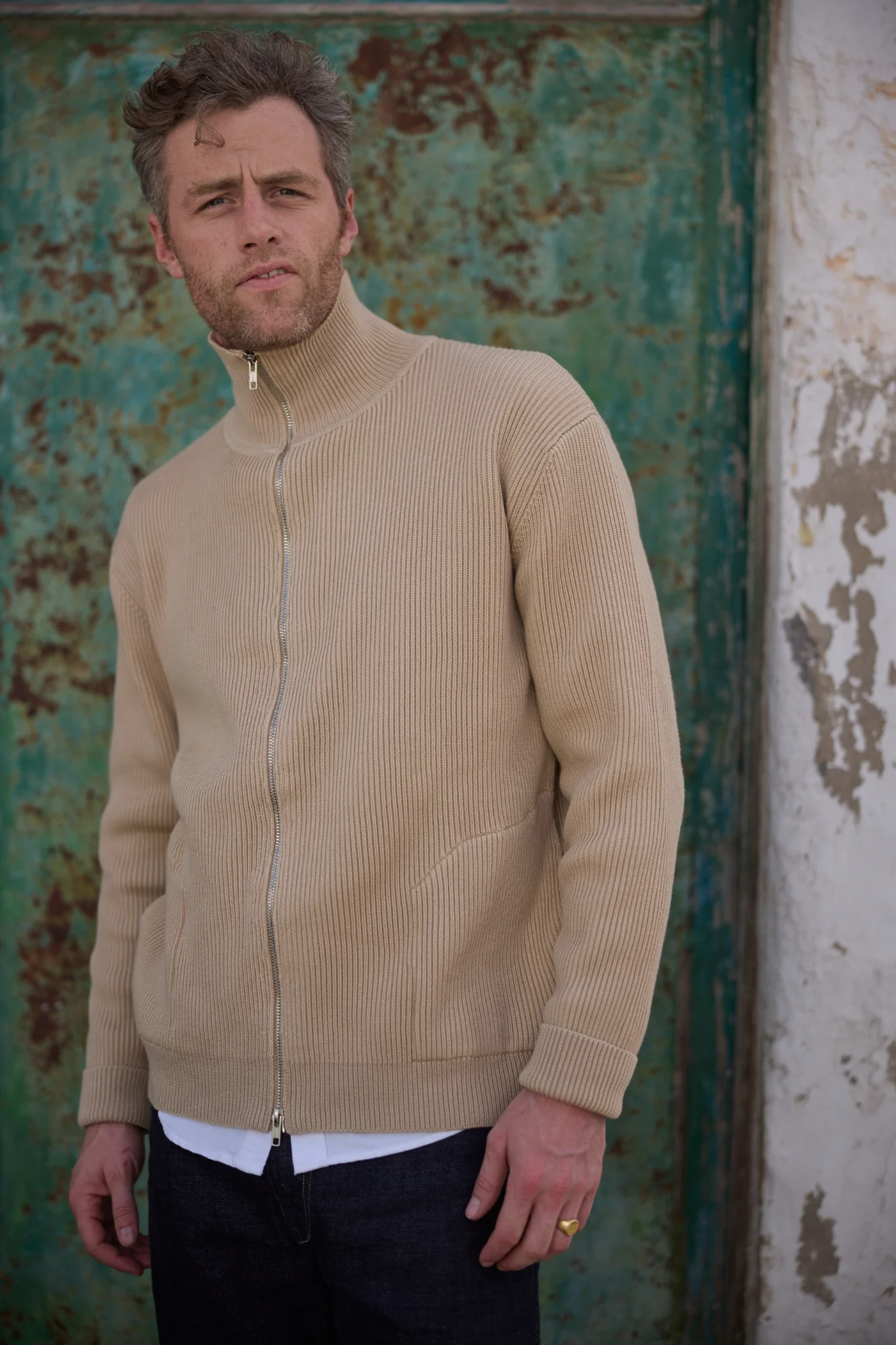 Pull Le Pointilleux - Beige - Image 8