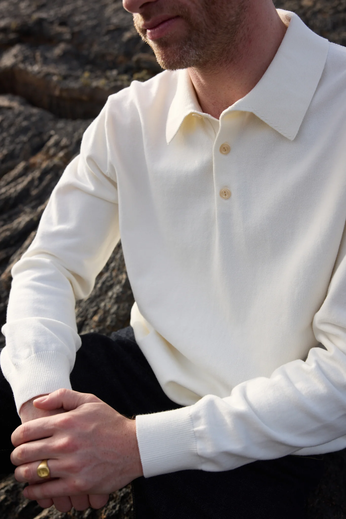 Pull L'Officier - Blanc - Image 4
